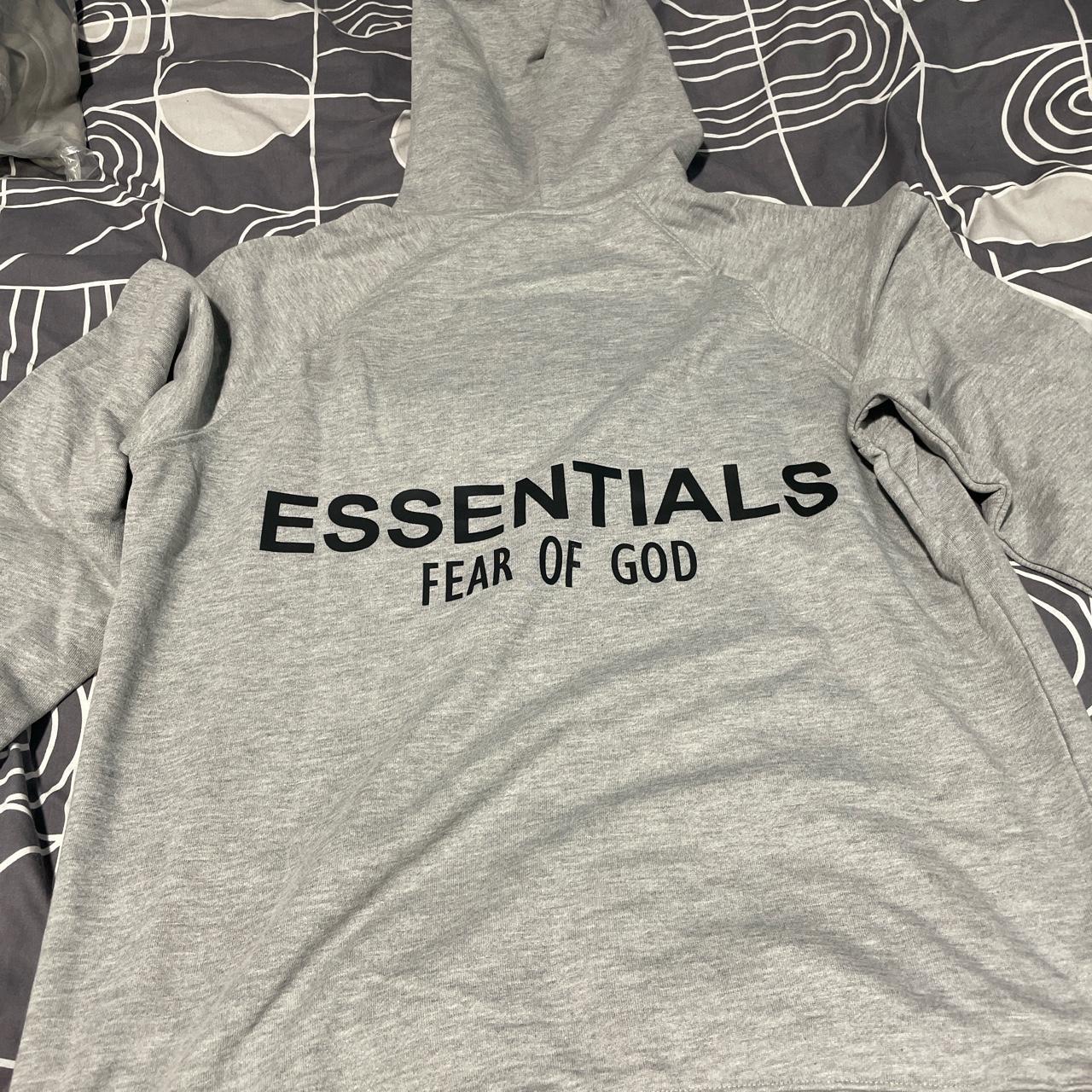 Men's Grey Hoodie | Depop