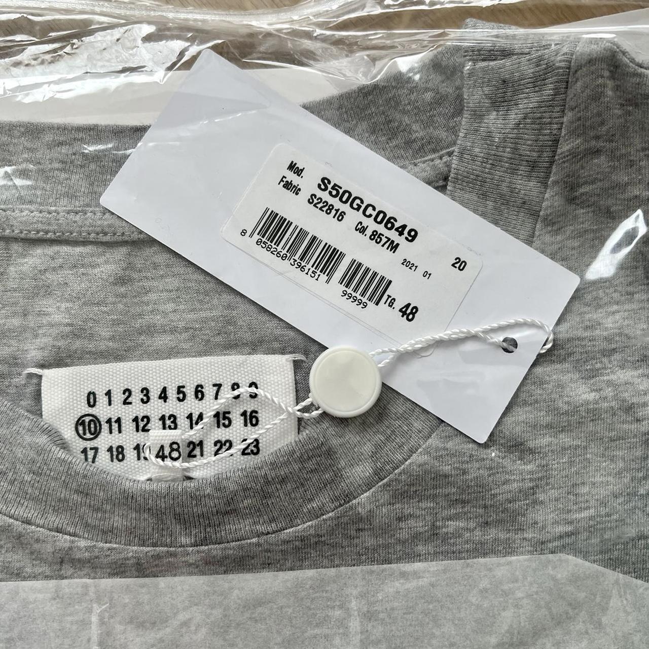 Maison Margiela S50GC0649 Frame Print Short Sleeve... - Depop