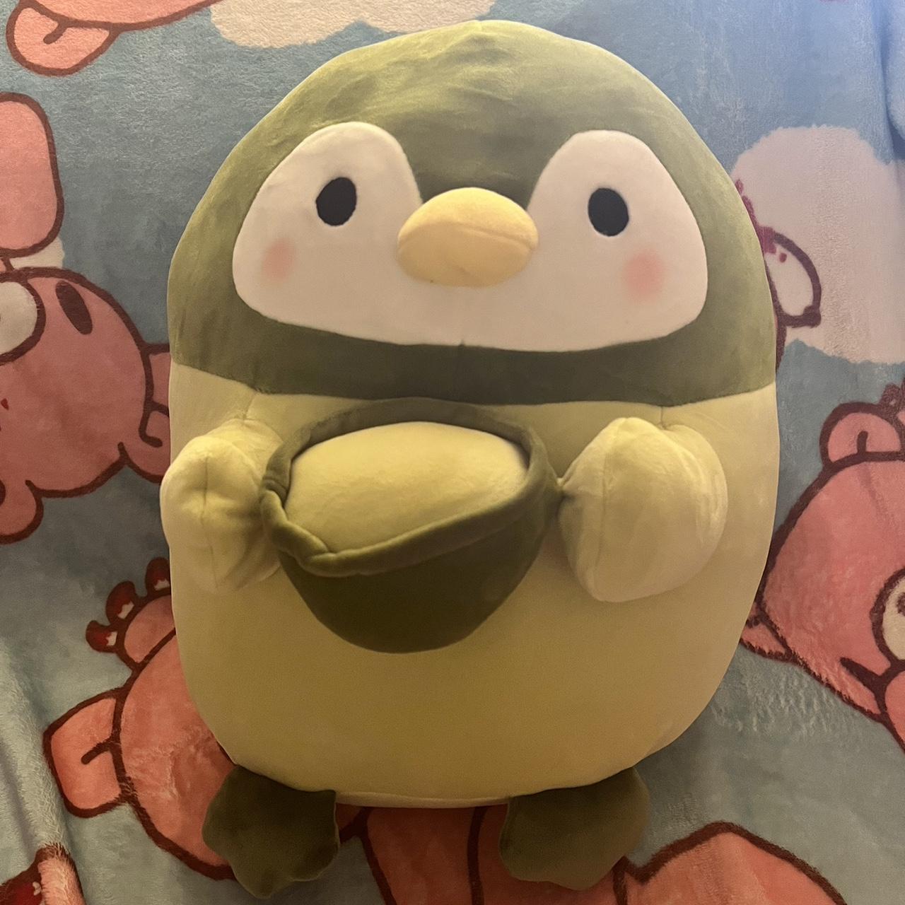 Green penguin stuffed best sale animal