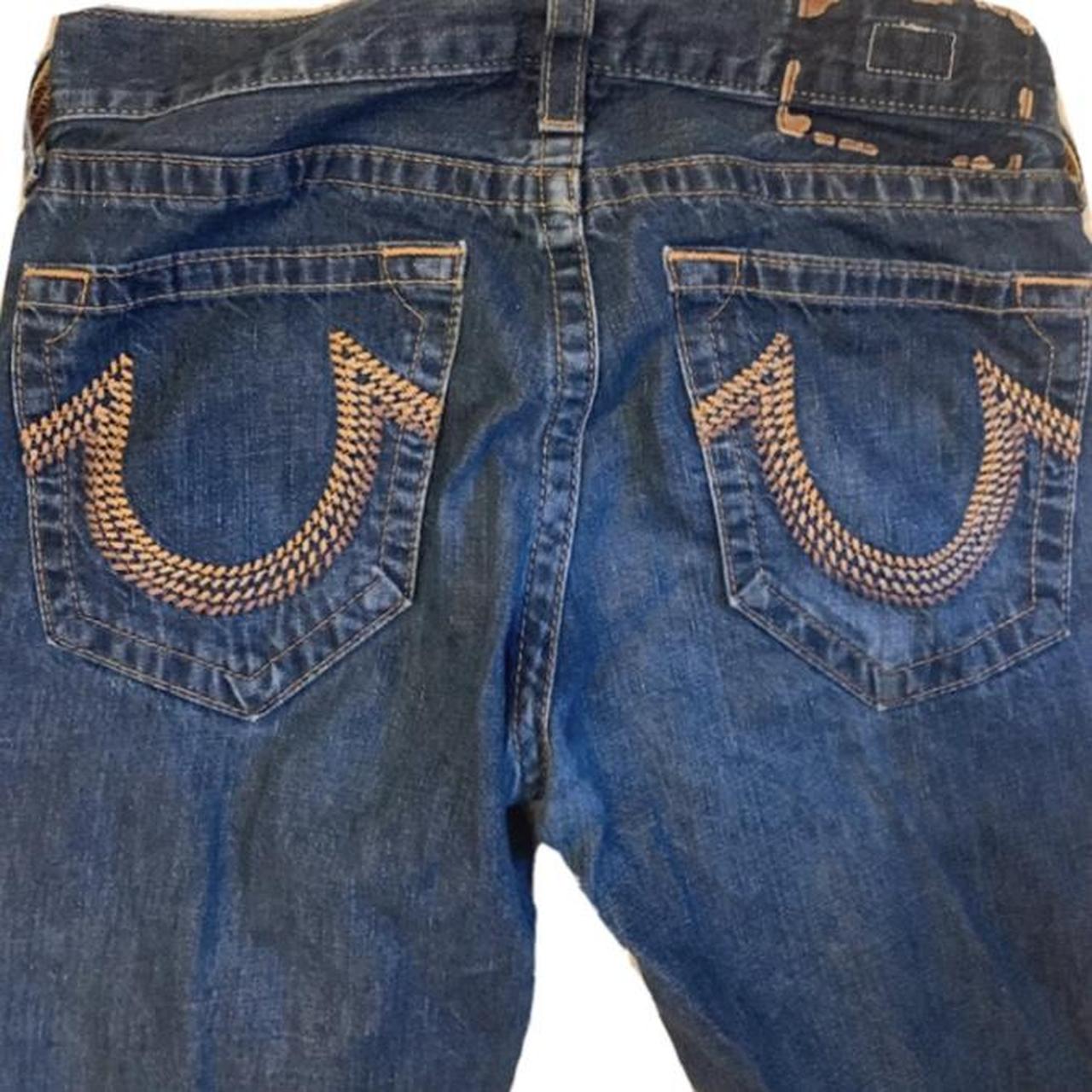 True religion jeans Embroidered true religion... - Depop