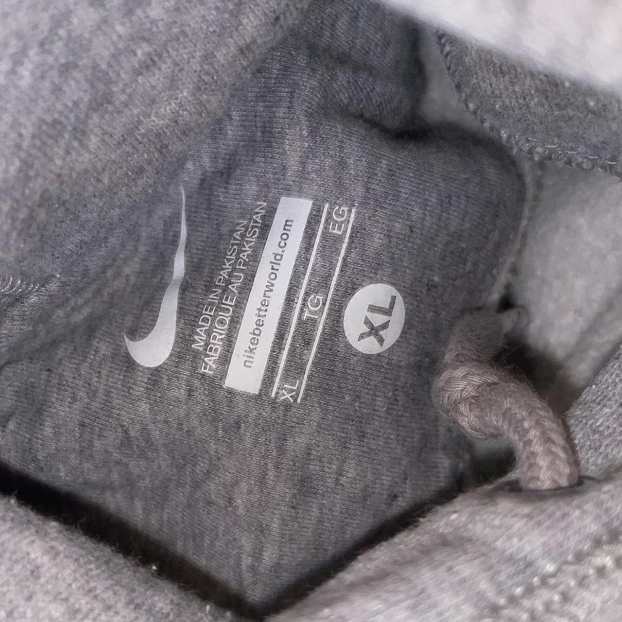 mens gray nike hoodie