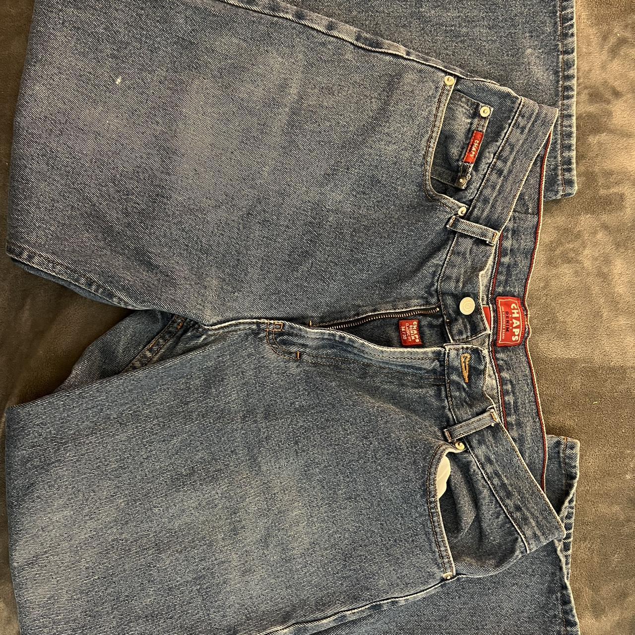 Chaps Men's Blue Jeans Depop