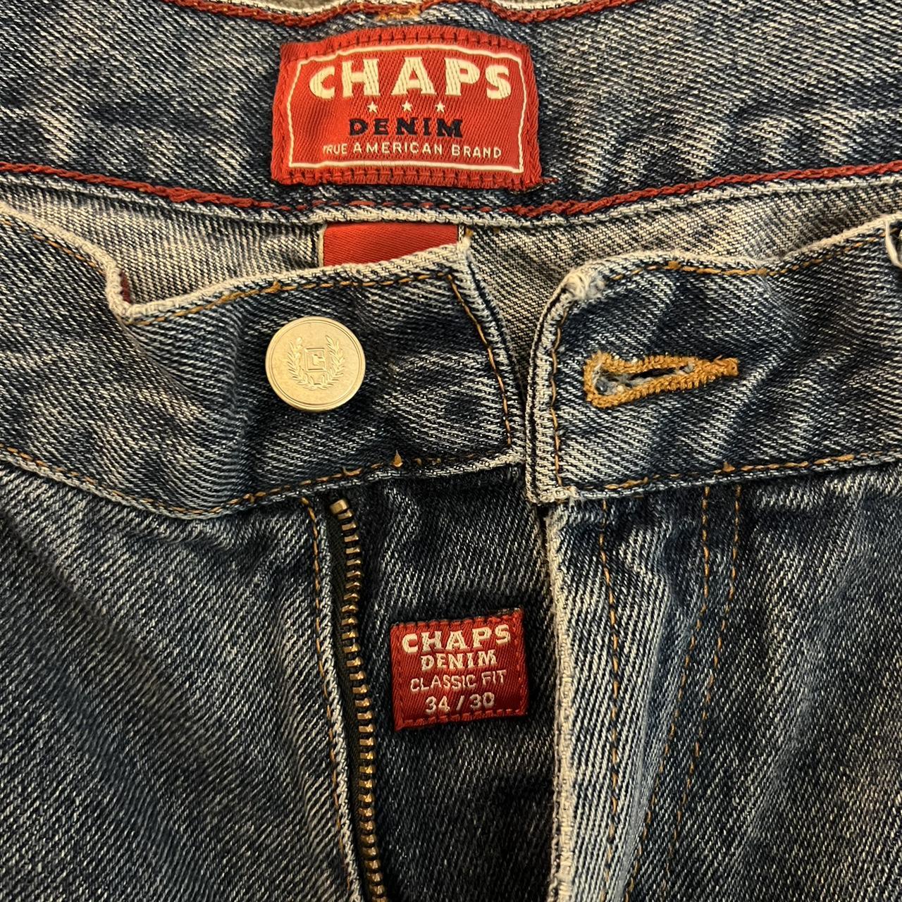 Chaps Men's Blue Jeans | Depop