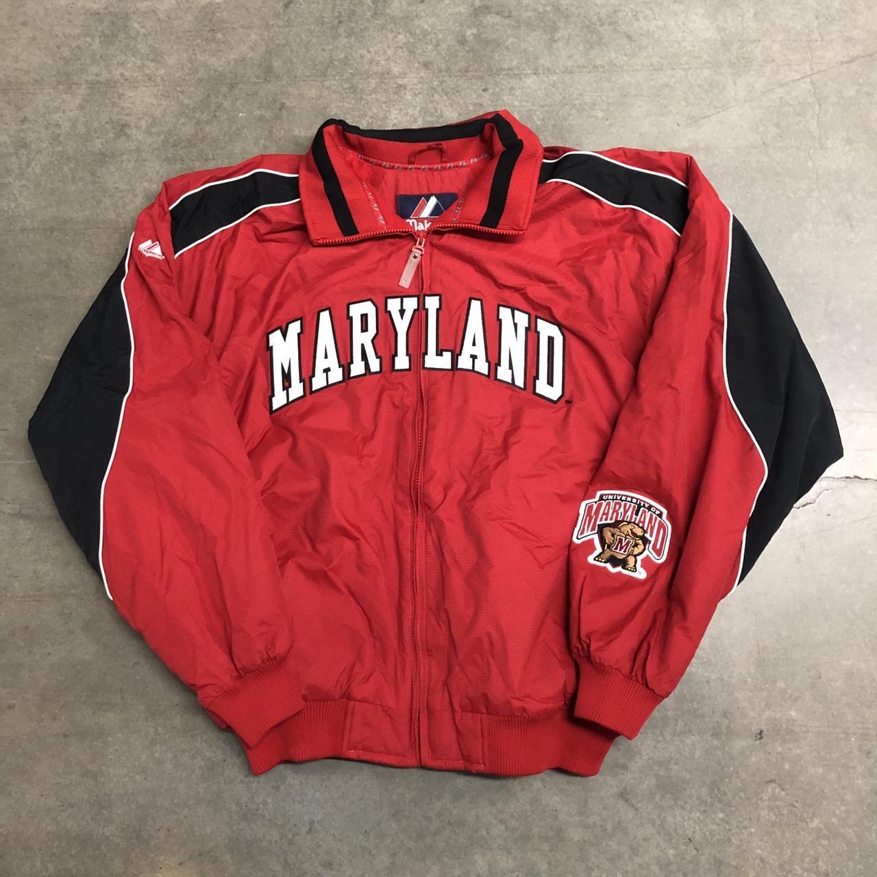 Vintage Majestic Athletic Pullover Track Jacket 