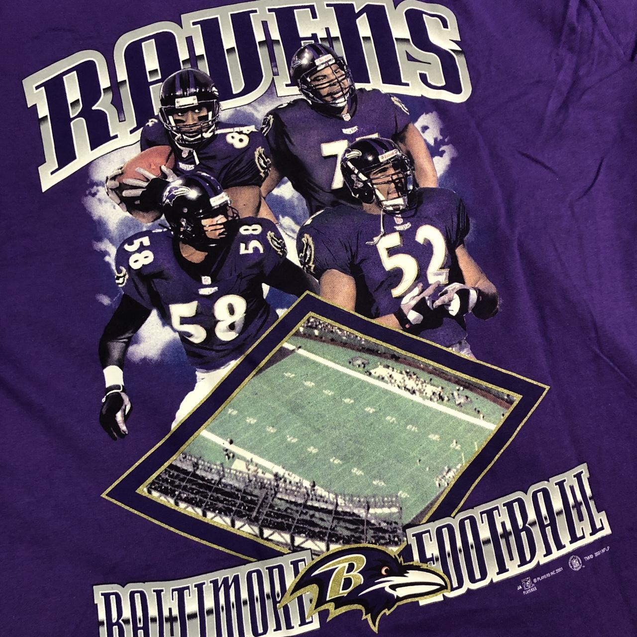 Vintage Super Bowl Ravens Shirt Men's XL - Depop