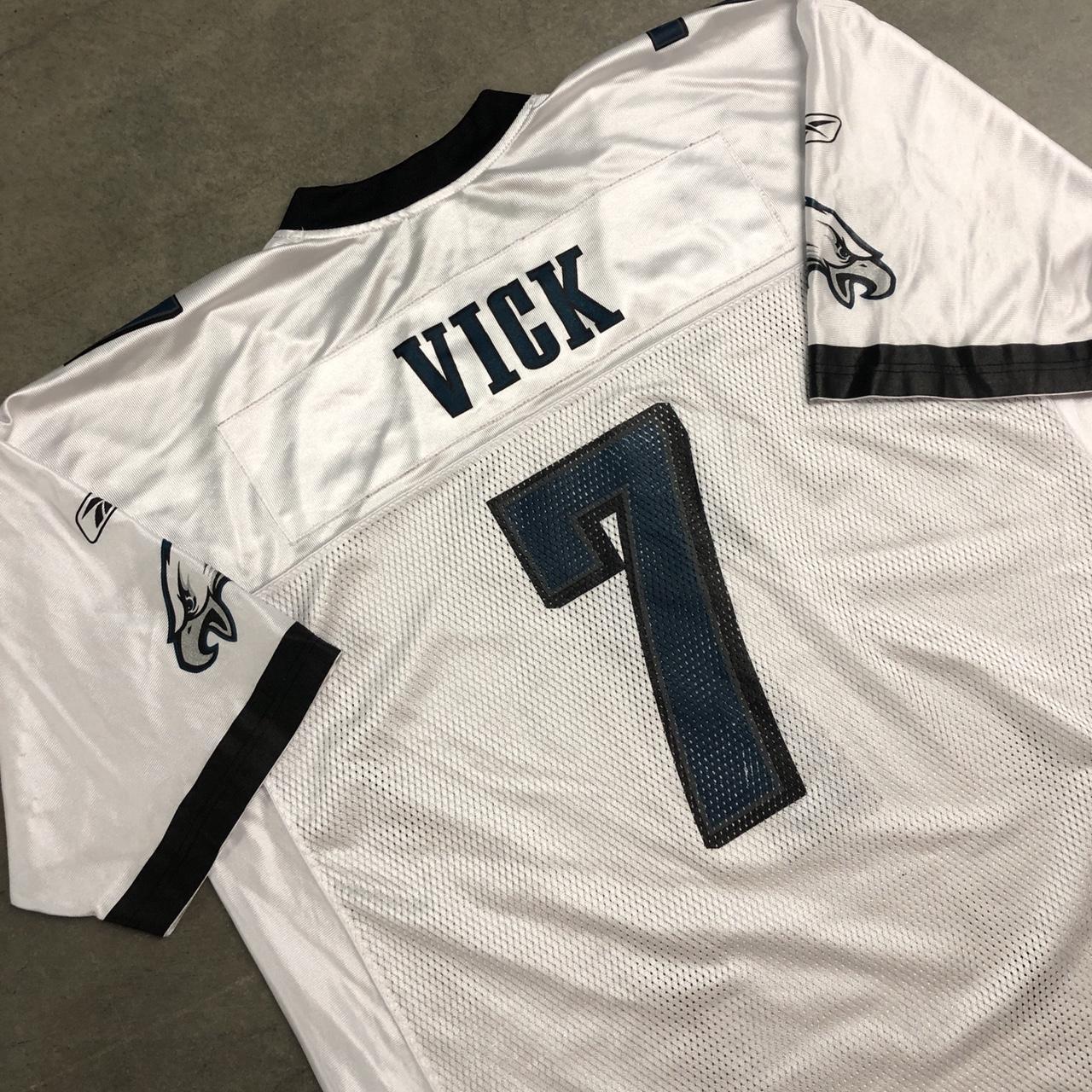 2000s Michael Vick REEBOK Philadelphia Eagles Jersey - Depop