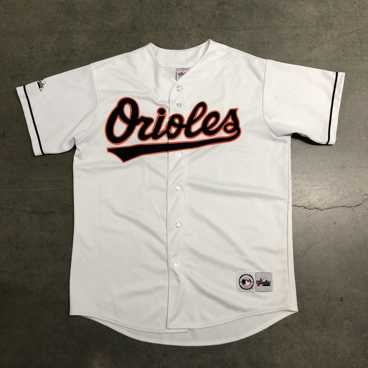 MLB Baltimore Orioles Baseball Majestic Mens Jersey - Depop