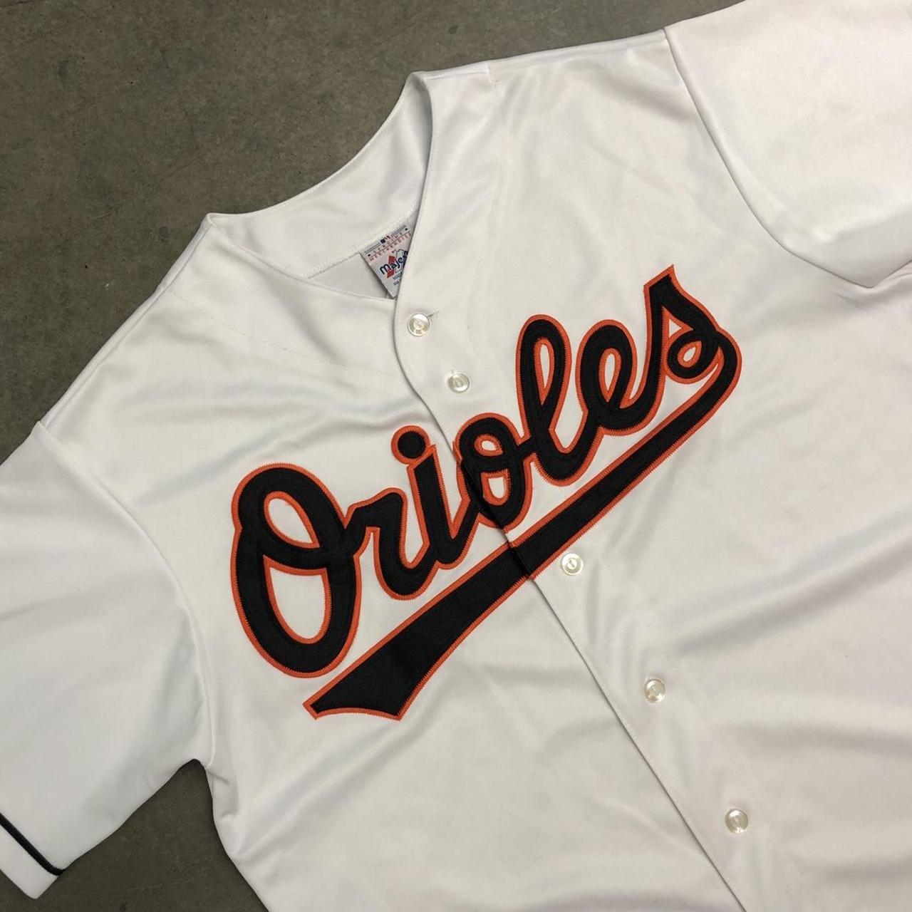 MLB Baltimore Orioles Baseball Majestic Mens Jersey - Depop