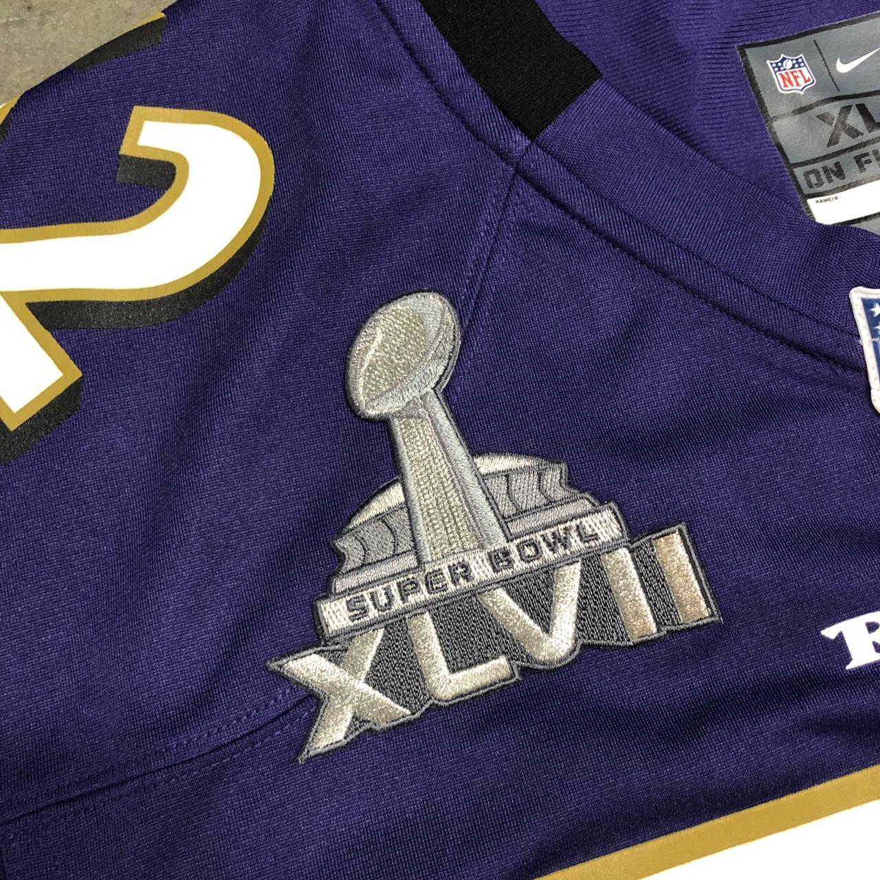 Nike Ray Lewis Jersey Size: L LIGHTLY USED IN GREAT - Depop