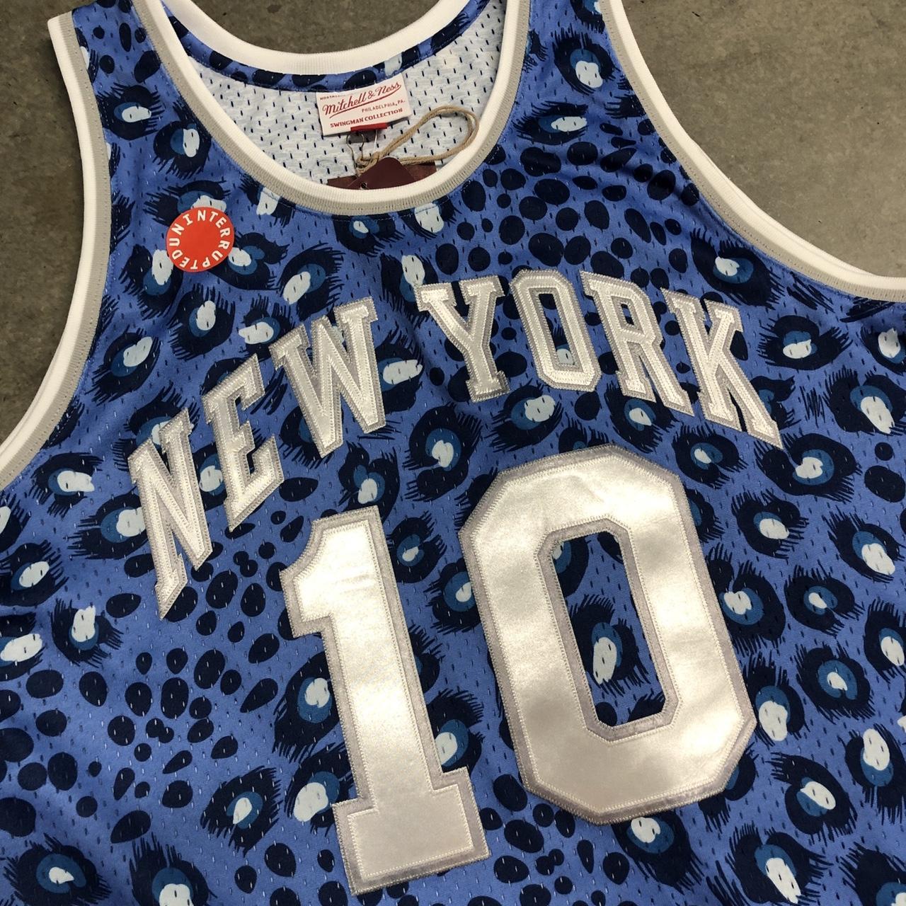 Mitchell & Ness M&N x Uninterrupted Jersey New York Knicks Walt Frazier