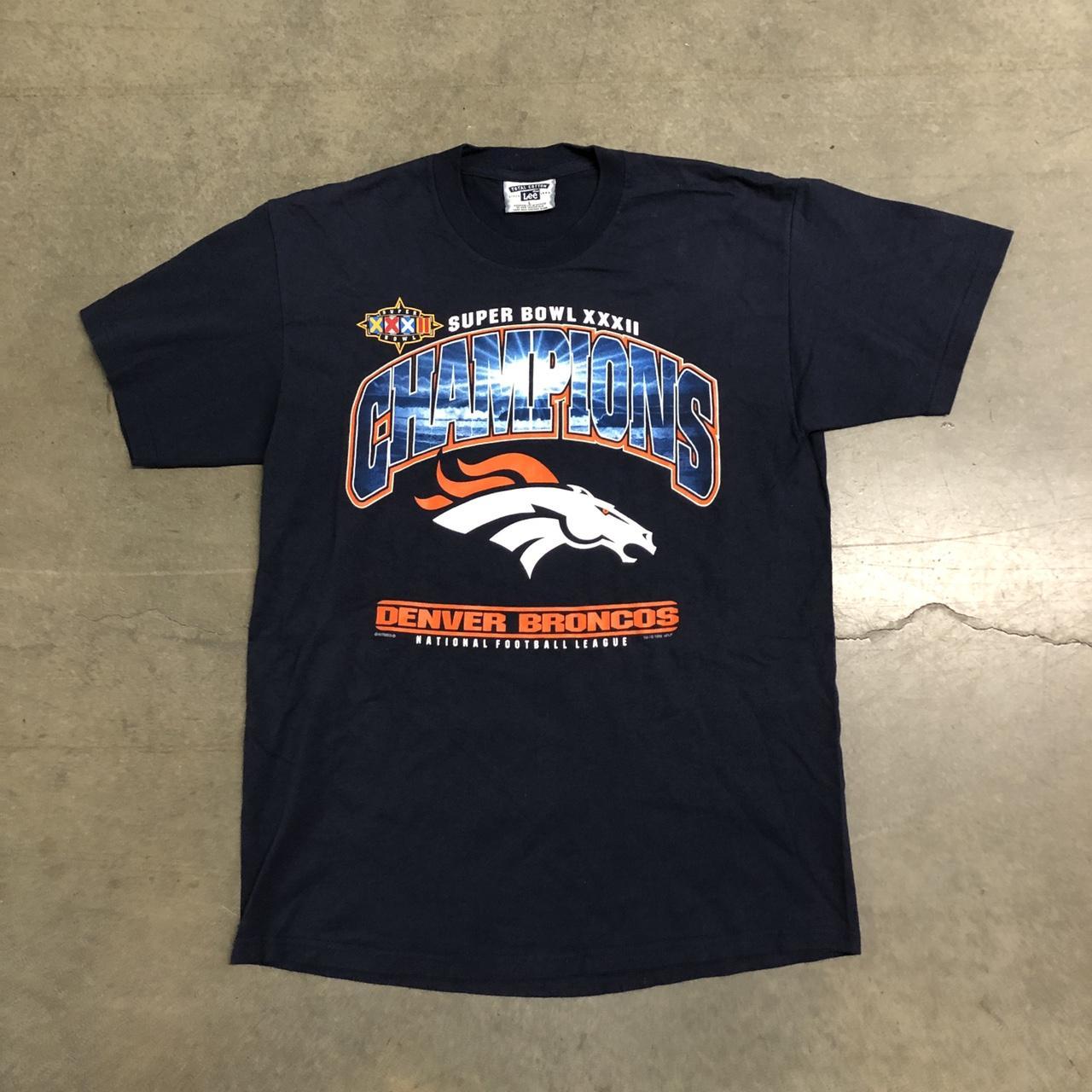 Vintage 1998 Denver Broncos Super Bowl XXXII Champions Tee