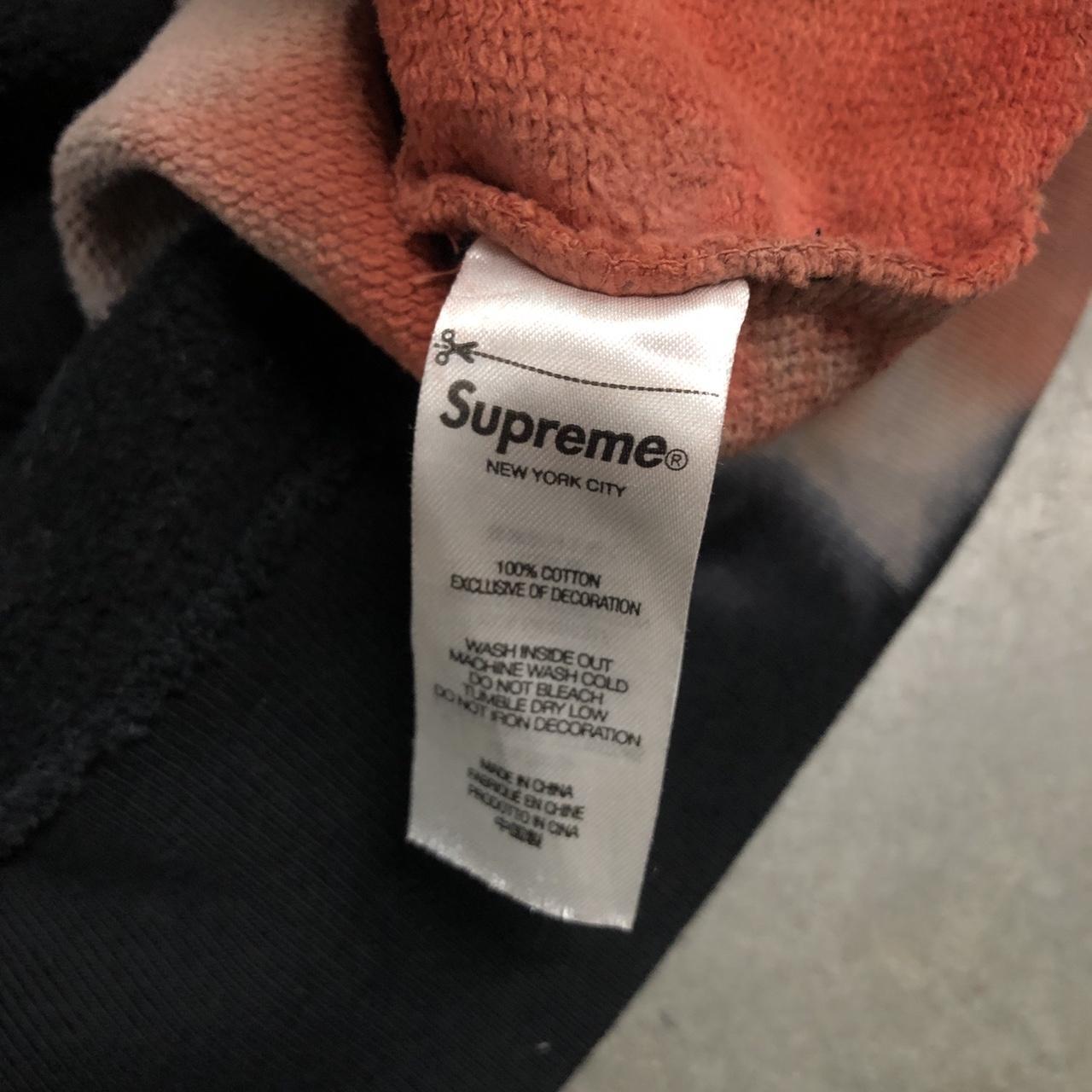 Supreme Bleached Hooded Sweatshirt