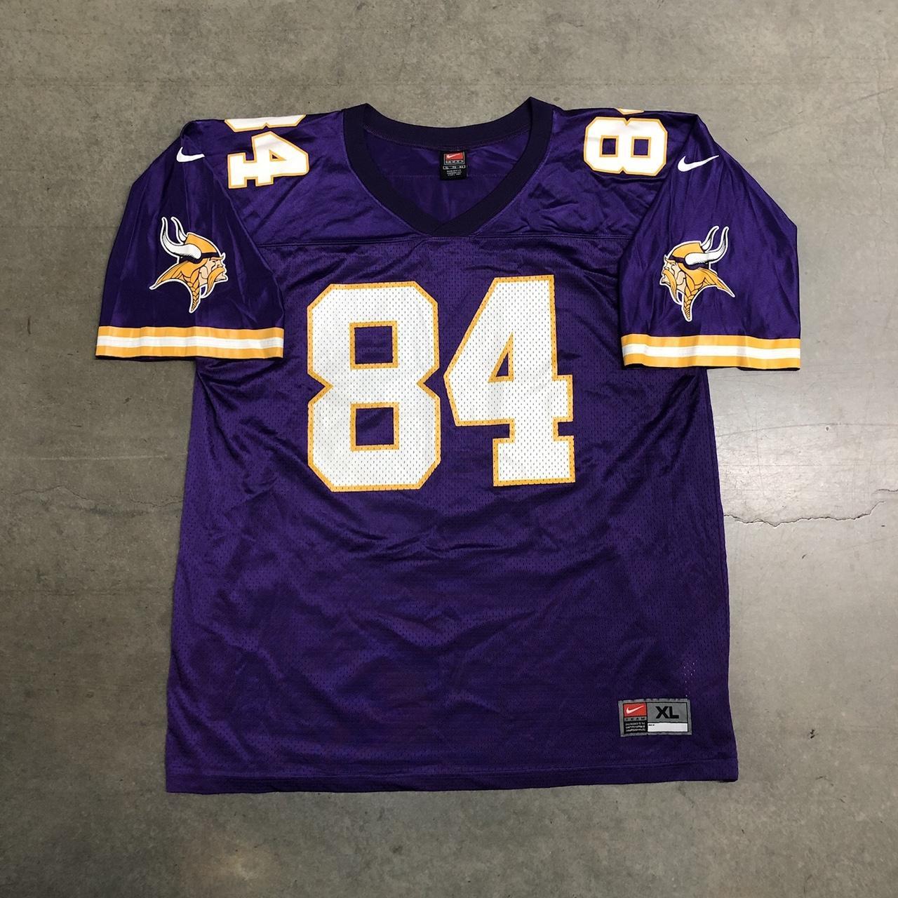 Vintage logo 7 randy moss jersey size xl #vintage - Depop