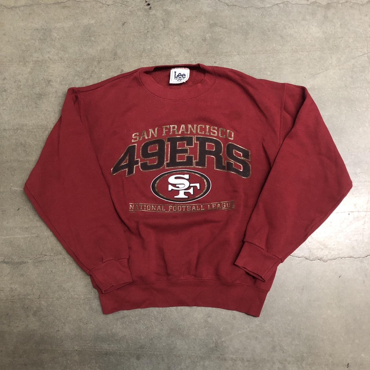 Vintage 1995 San Francisco 49ers Lee Sports Zip-Up Hoodie Size