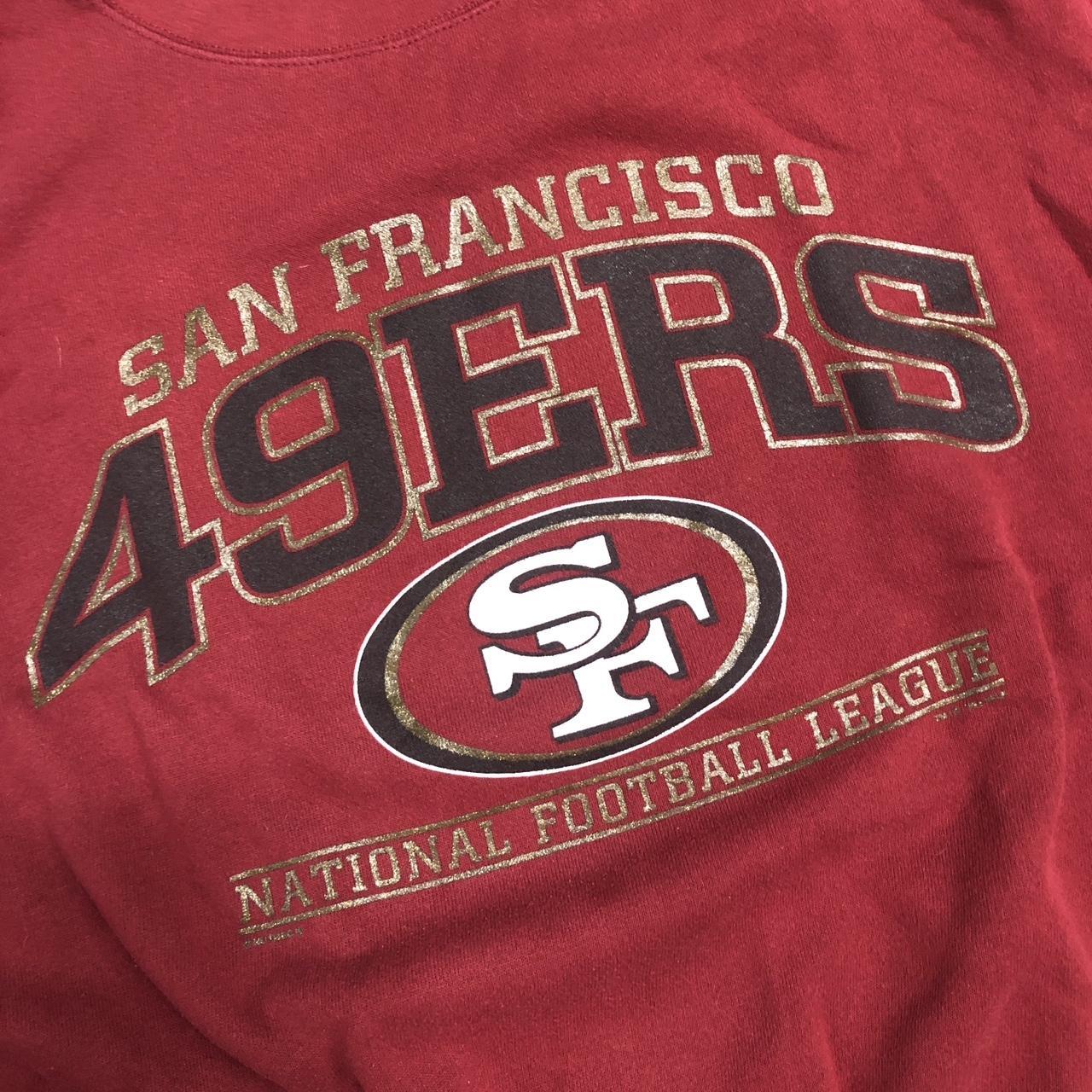 Vintage 90s San Francisco 49ers Sweatshirt In great - Depop