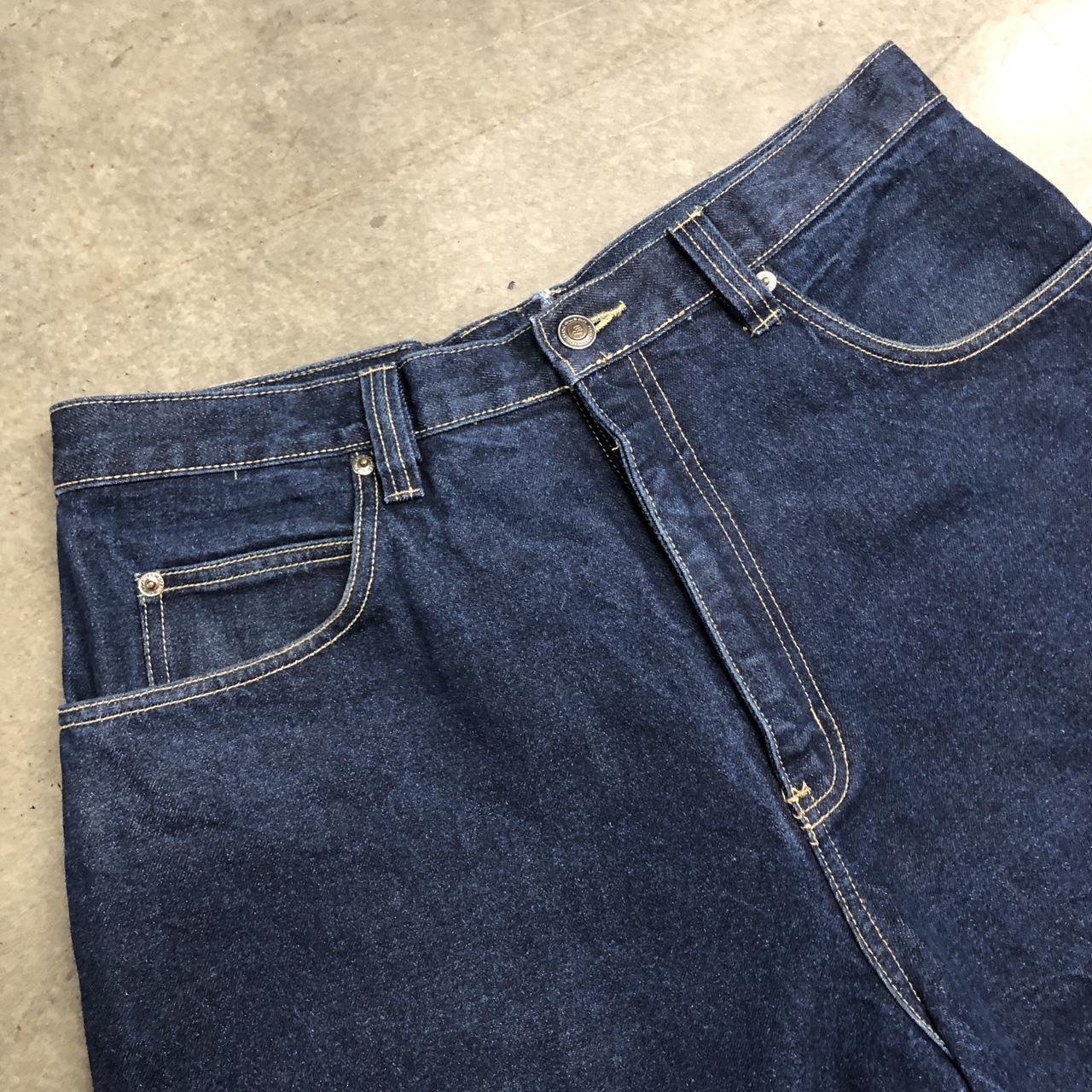 Vintage 90's Rocawear Denim Blue Jean Baggy Shorts | Depop