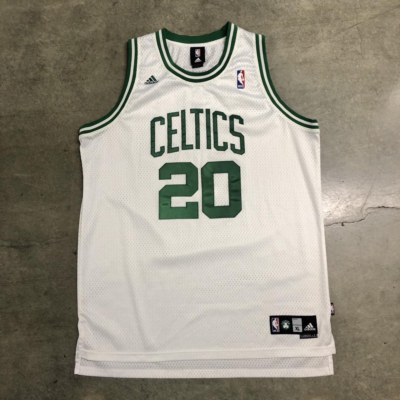 Adidas Number 20 On Celtics Men's Ray Allen Ofe White Boston