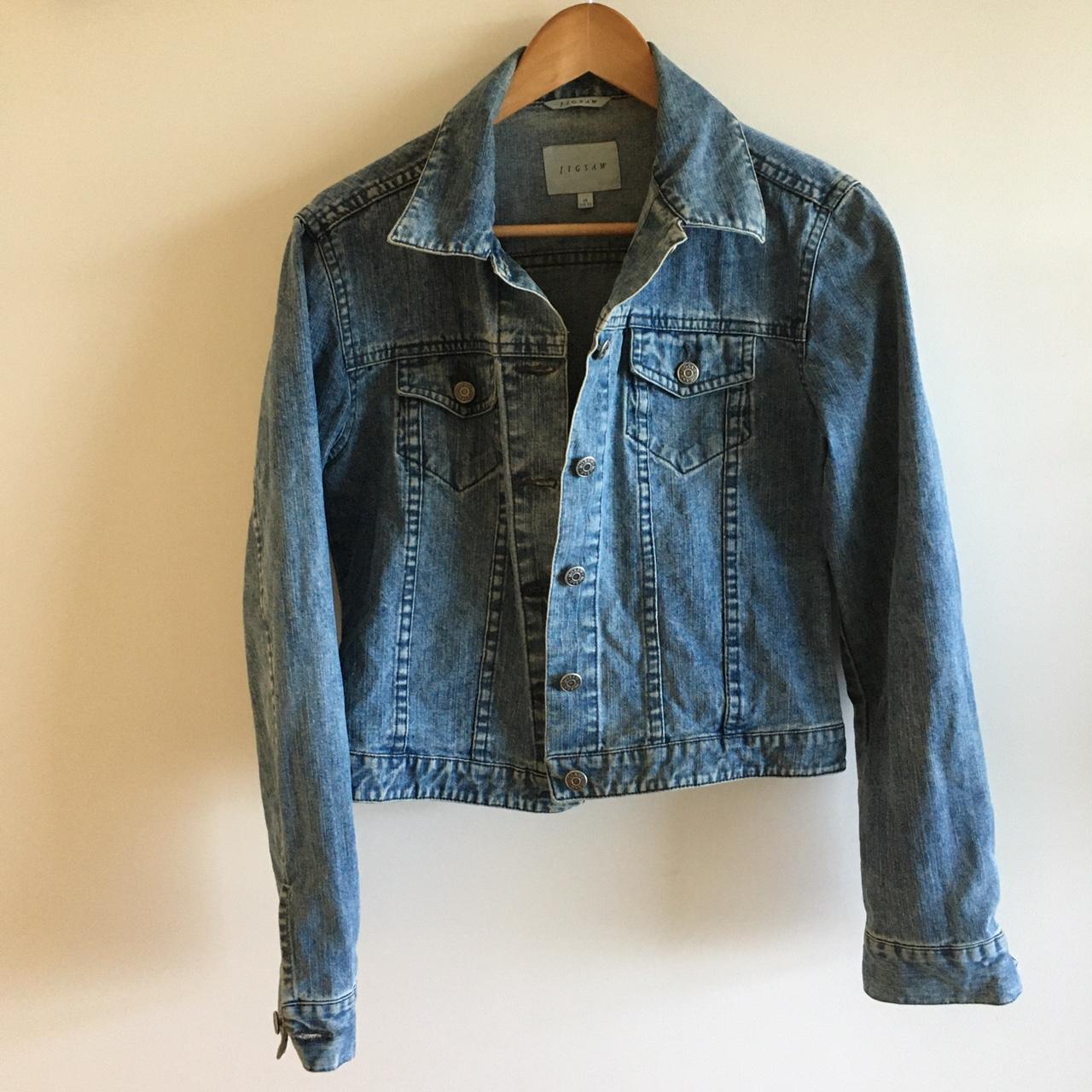 Jigsaw denim outlet jacket