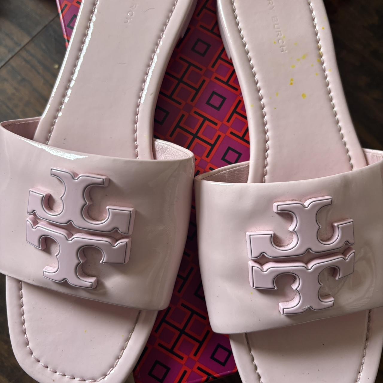 Tory fashion burch pink slides