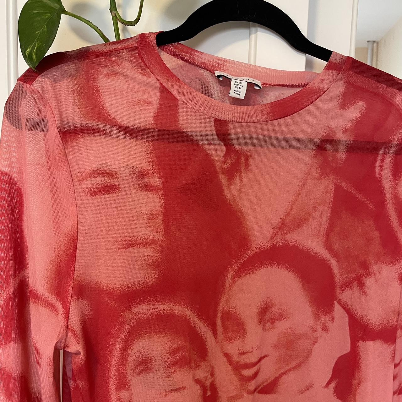 Women's Red Tshirt Depop