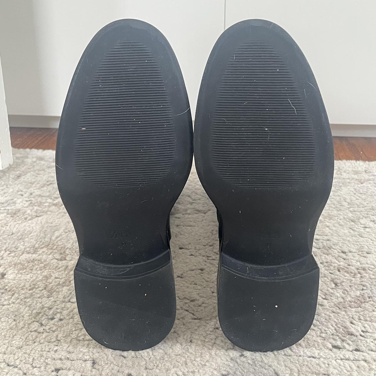 Zara Women's Black Boots | Depop