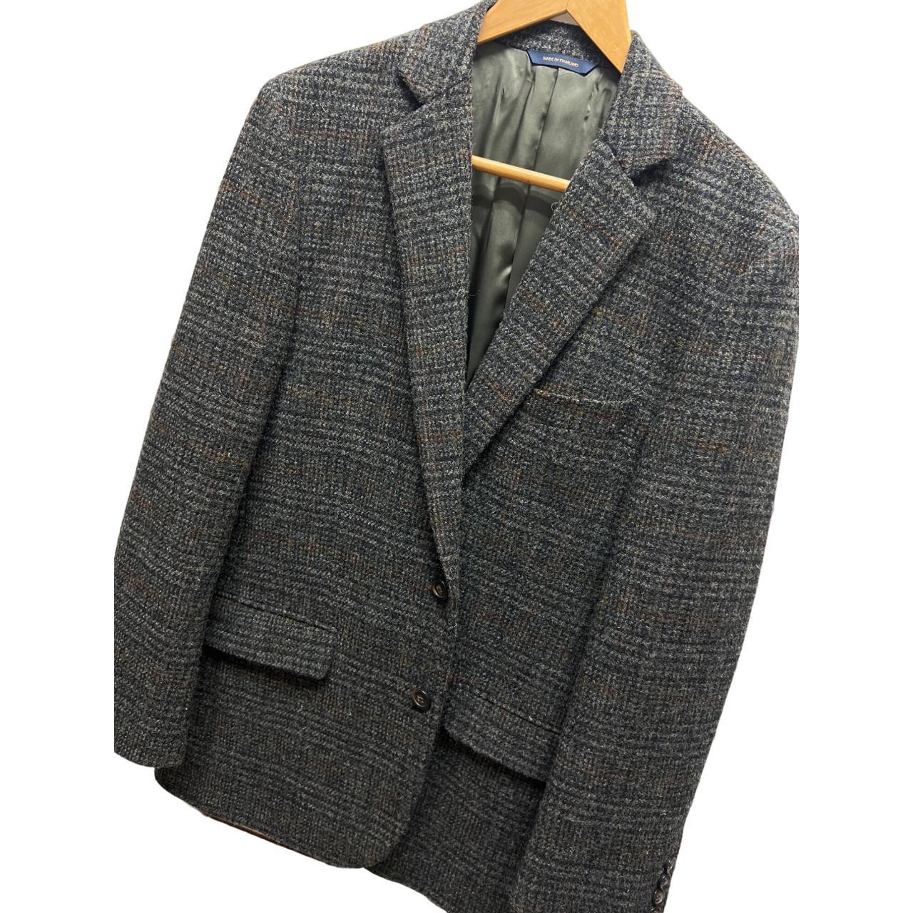 Classic Brooks Brothers Fitzgerald Harris Tweed Gray... - Depop