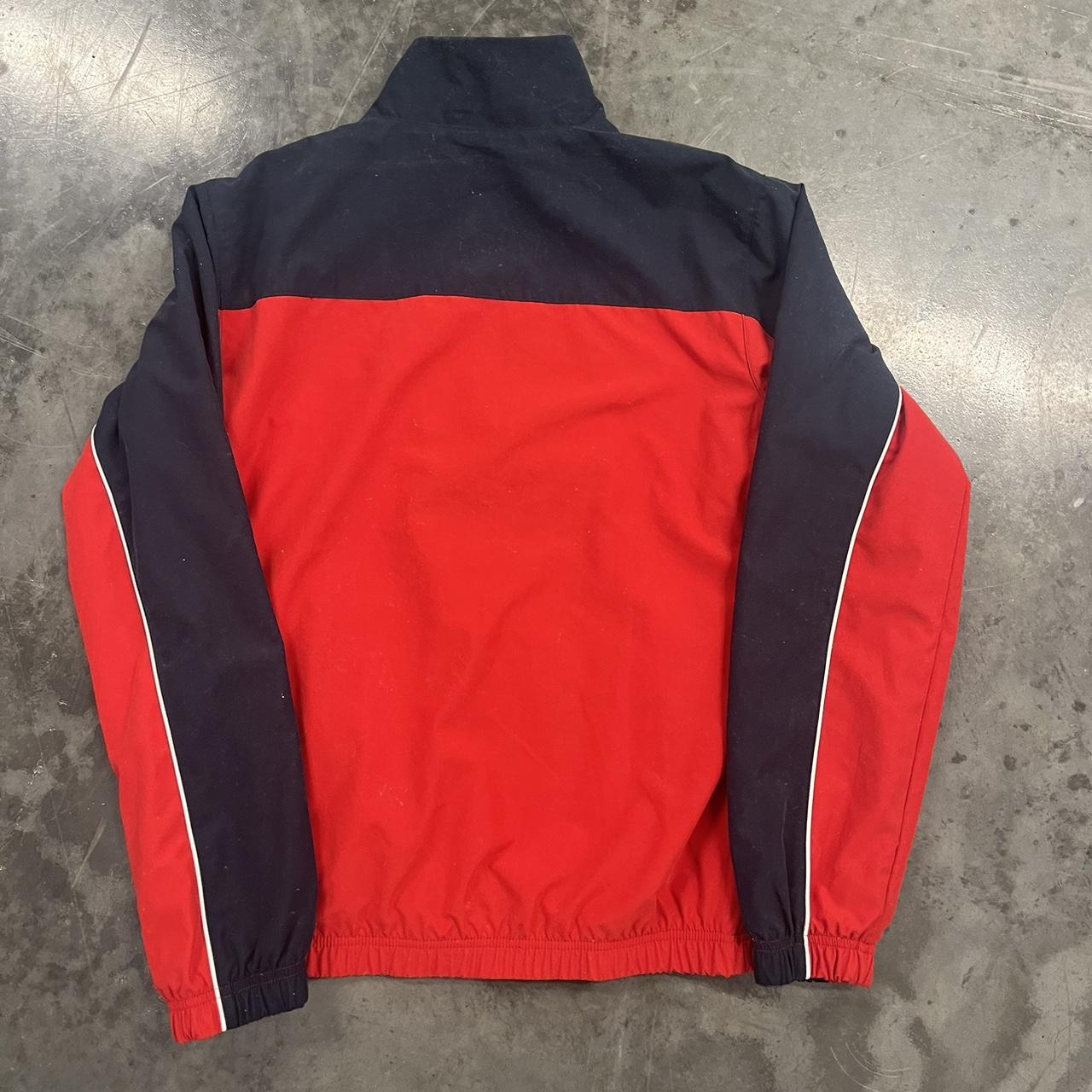 Nike Men's Red and Blue Jacket | Depop