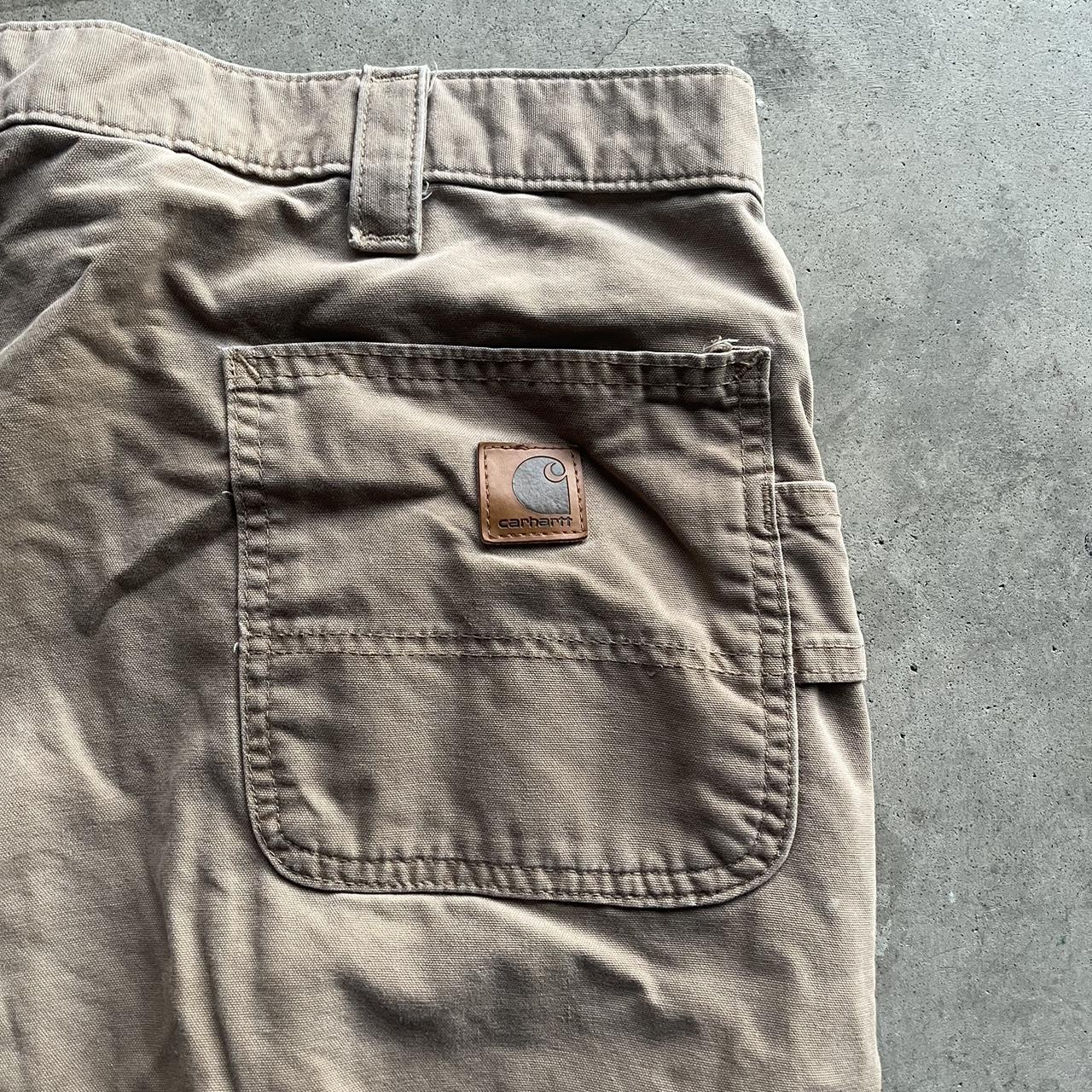 Vintage Khaki Carhartt Pants * great condition * no... Depop