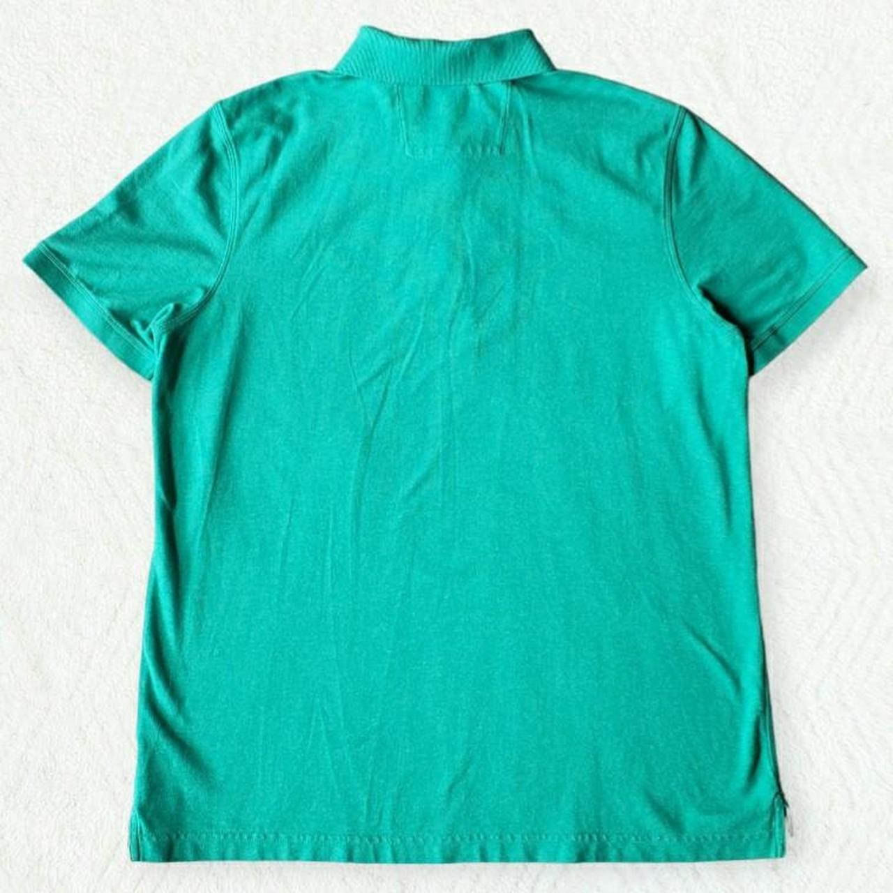 Banana Republic Men's Green Poloshirts Depop