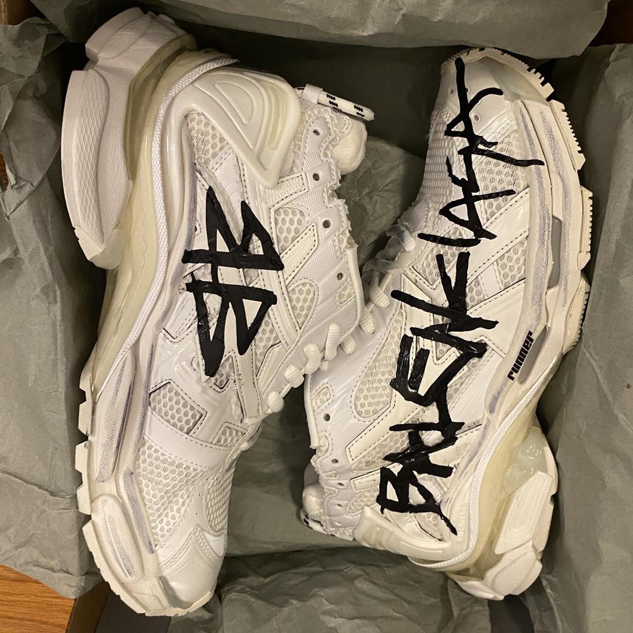 balenciaga graffiti white