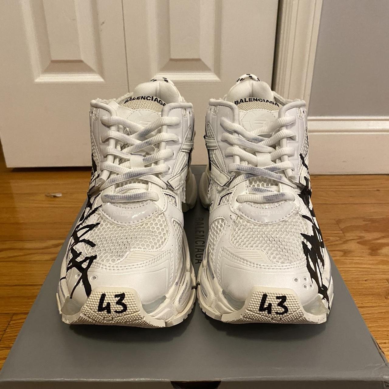 balenciaga graffiti white