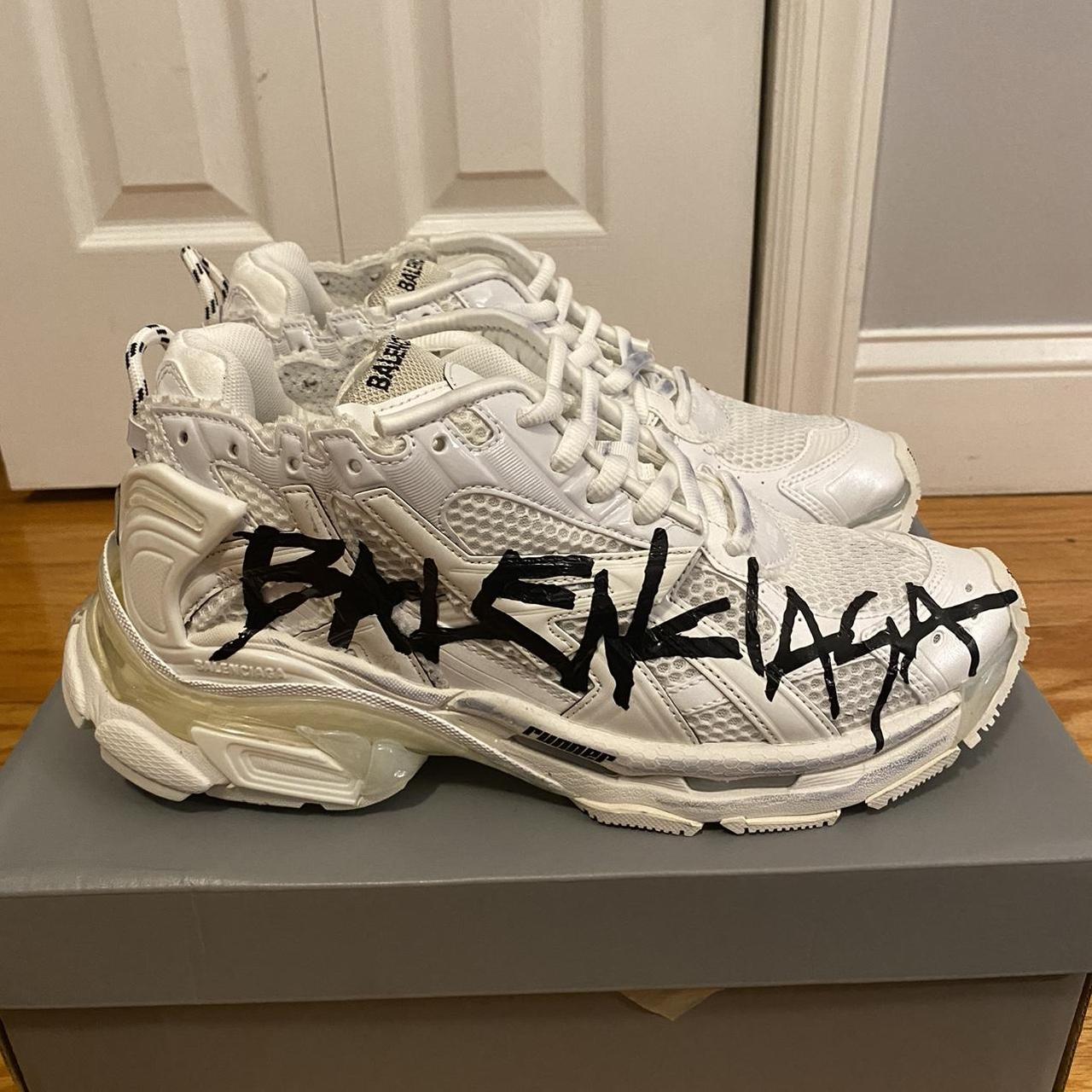 balenciaga graffiti white