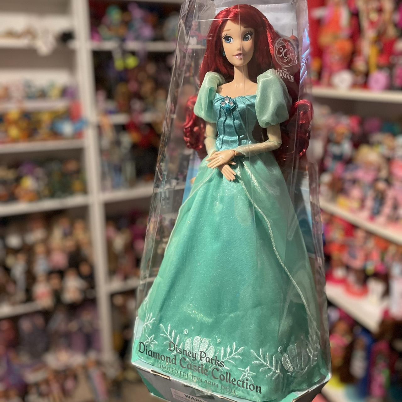 Disney parks diamond discount castle collection ariel