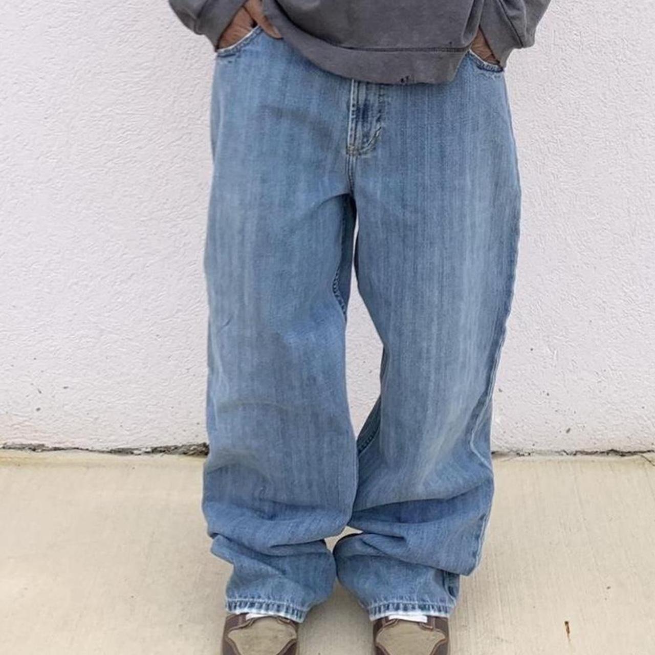 Old Navy Baggy blue jeans Mens Sz 36x32, Nice