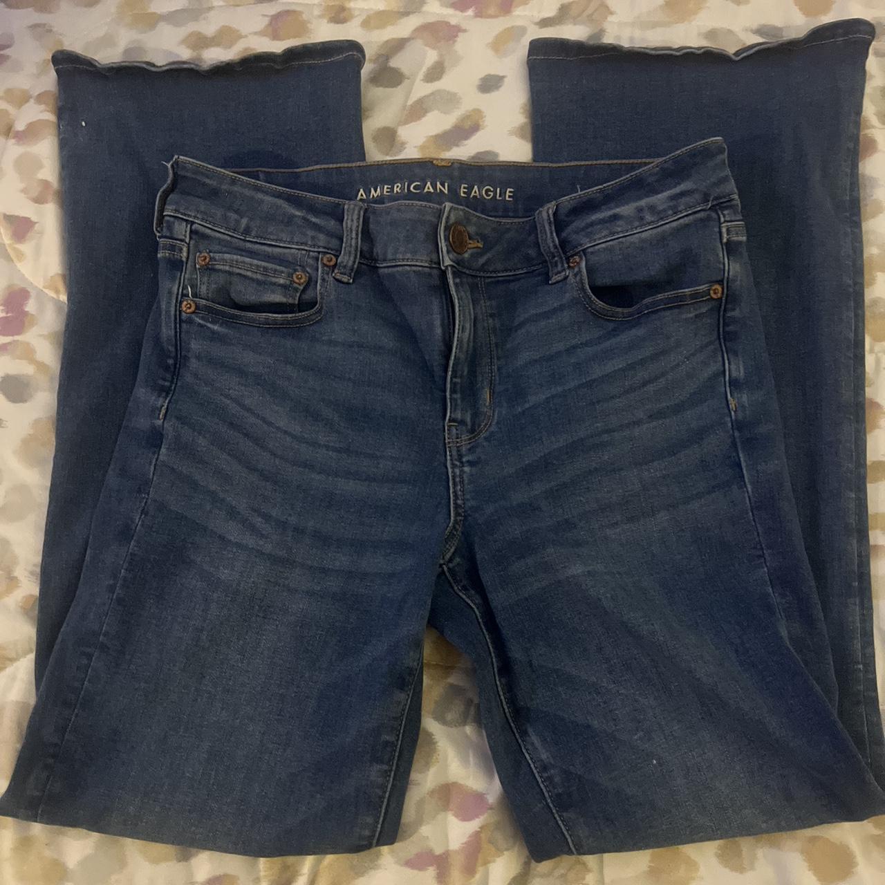 American Eagle “Favorite Boyfriend” Jeans size: 10... - Depop