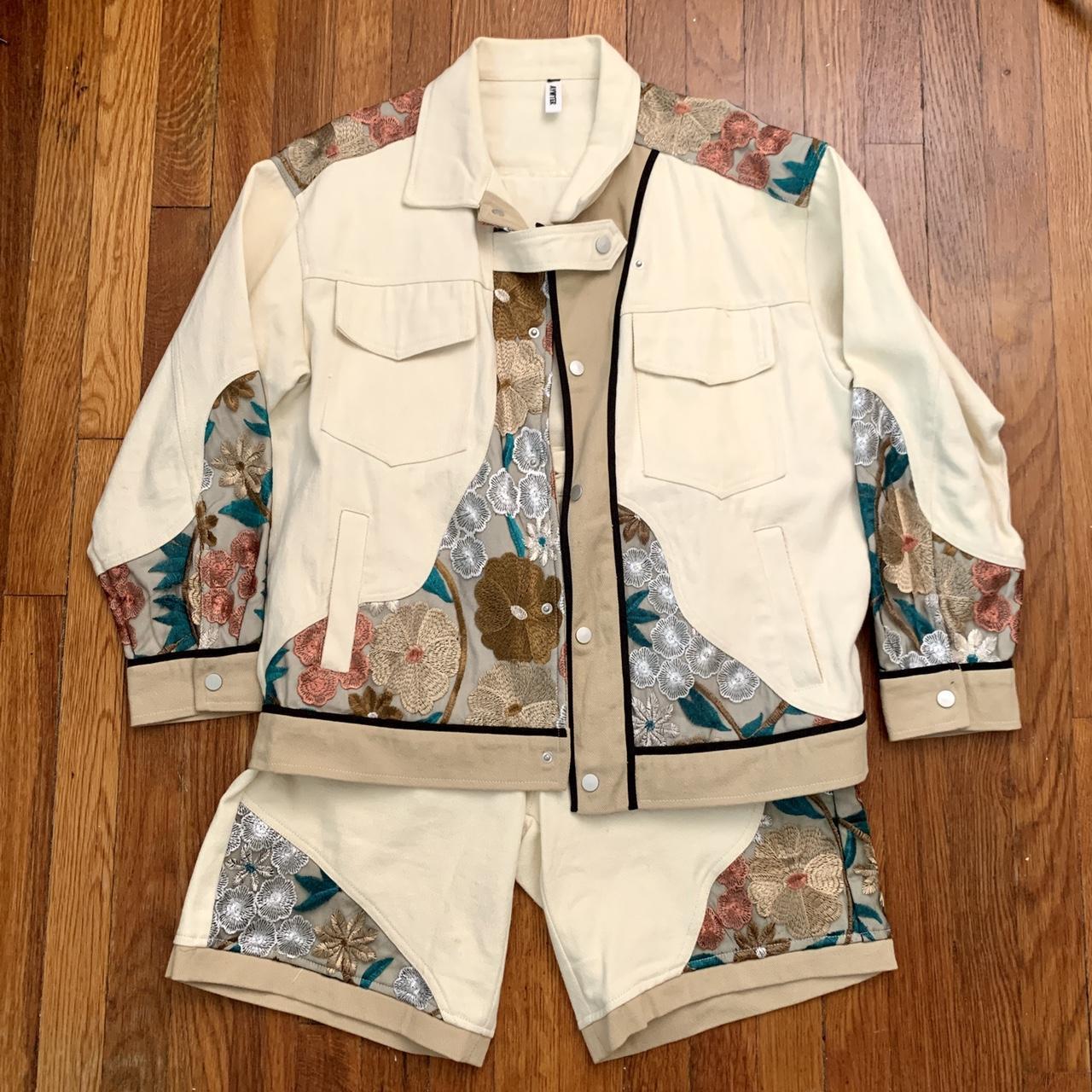 Jean and best sale jacket set