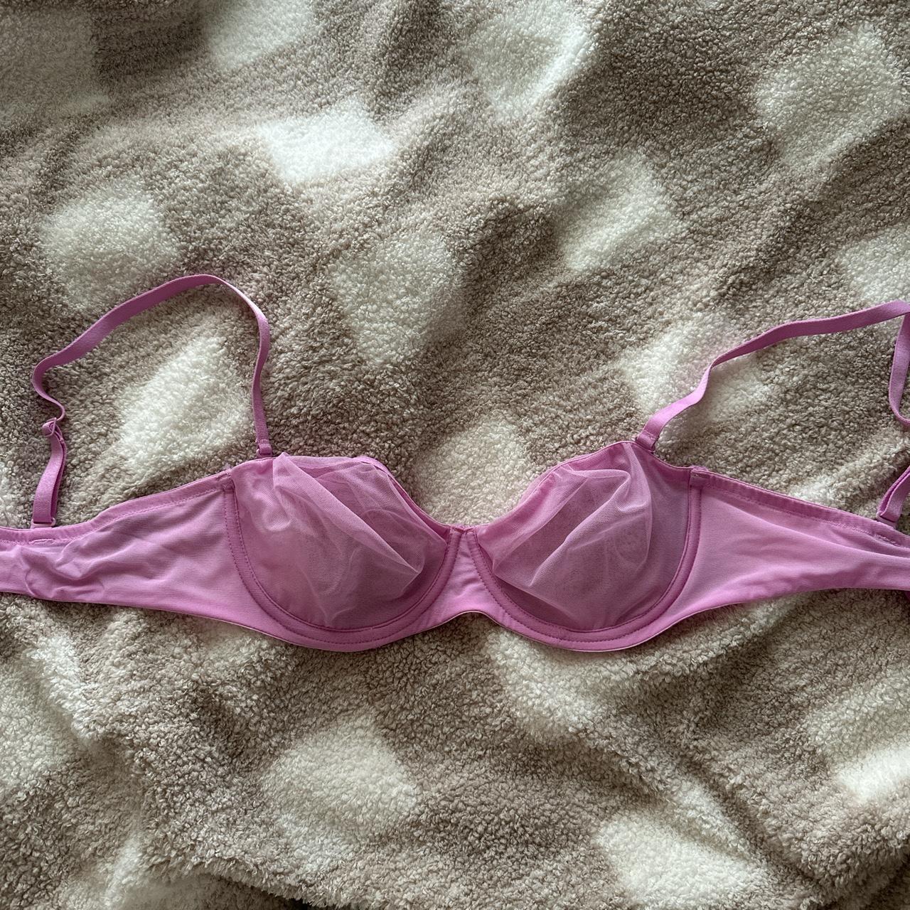 Skims bubblegum pink bra Depop