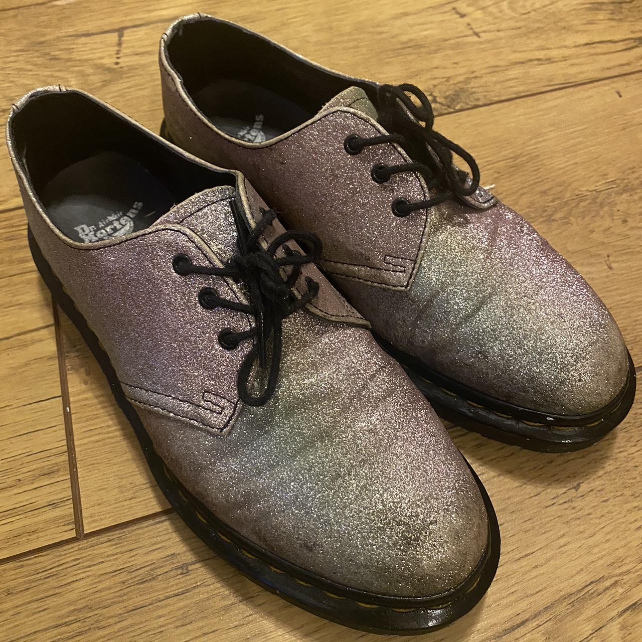 Glitter dr clearance martens size 6