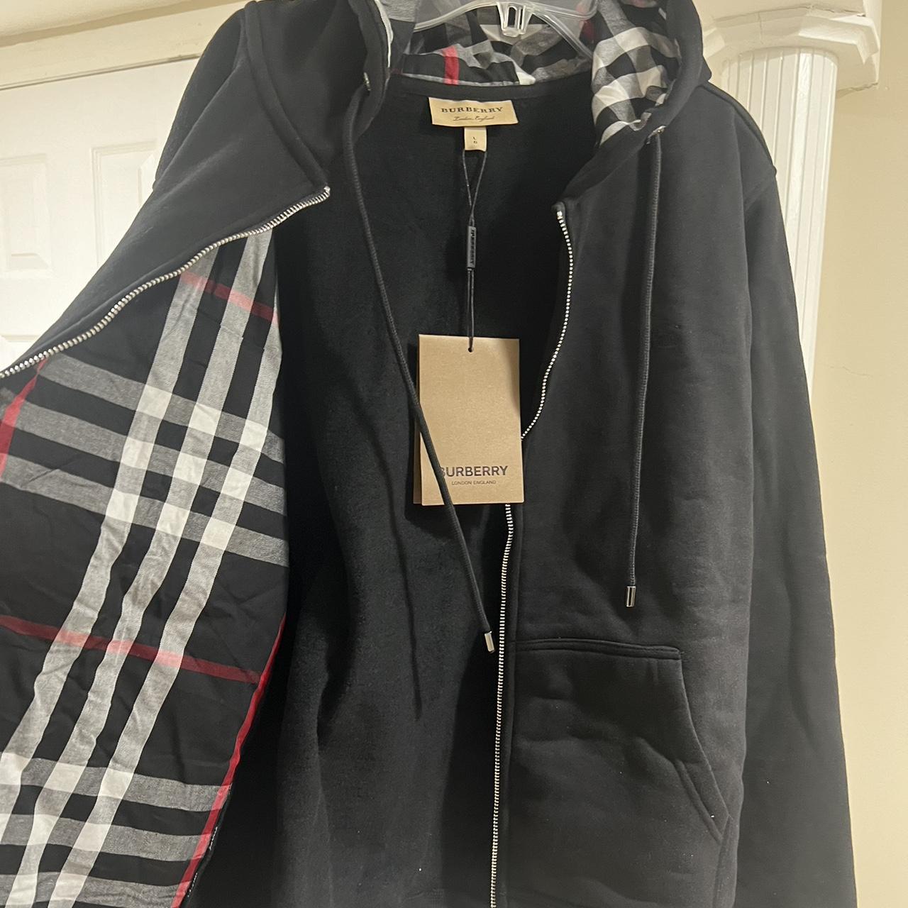 Burberry hoodie cheap mens sale