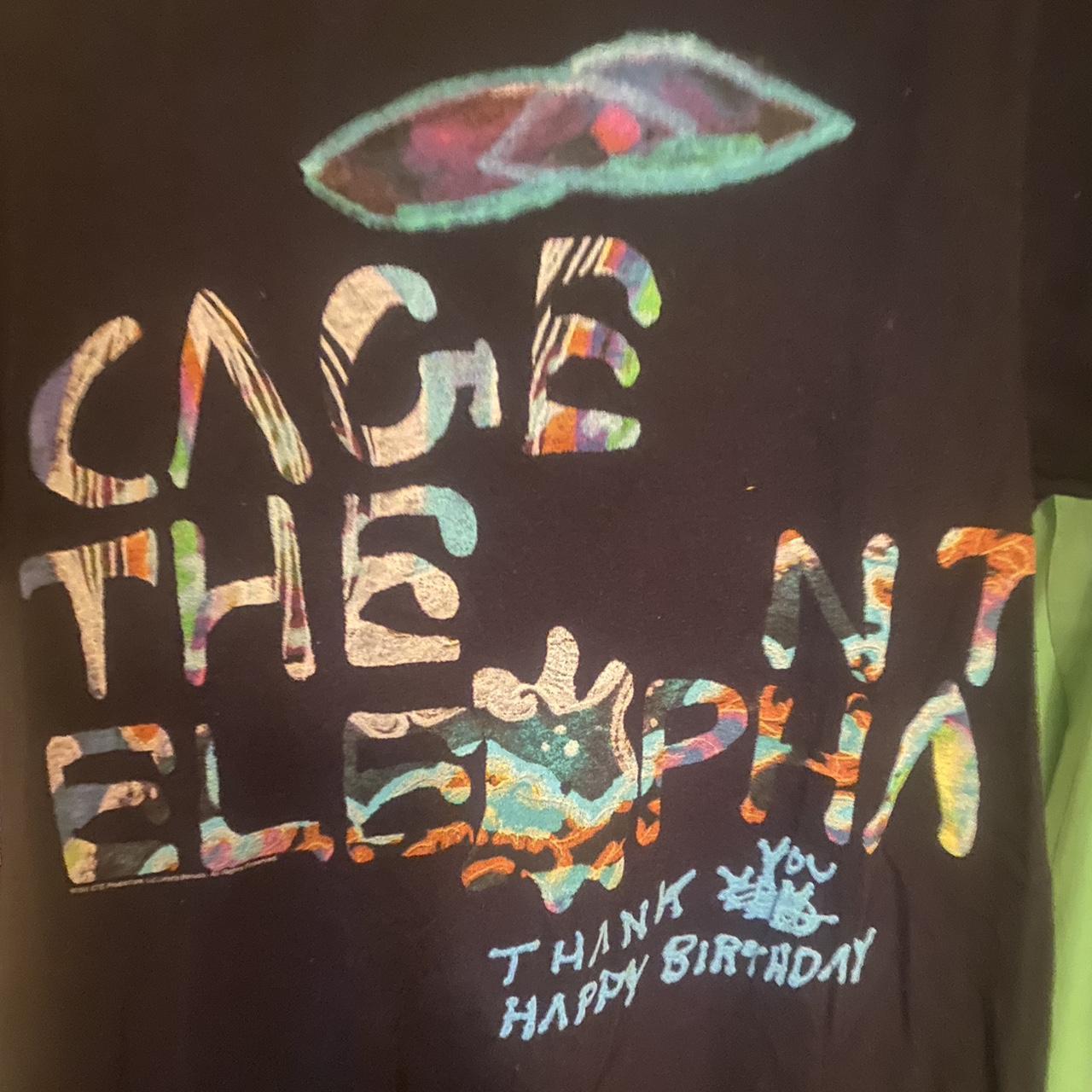 Cage The Elephant Tour Shirt 2011 Depop cage-the-elephant-tour-shirt-2011-depop