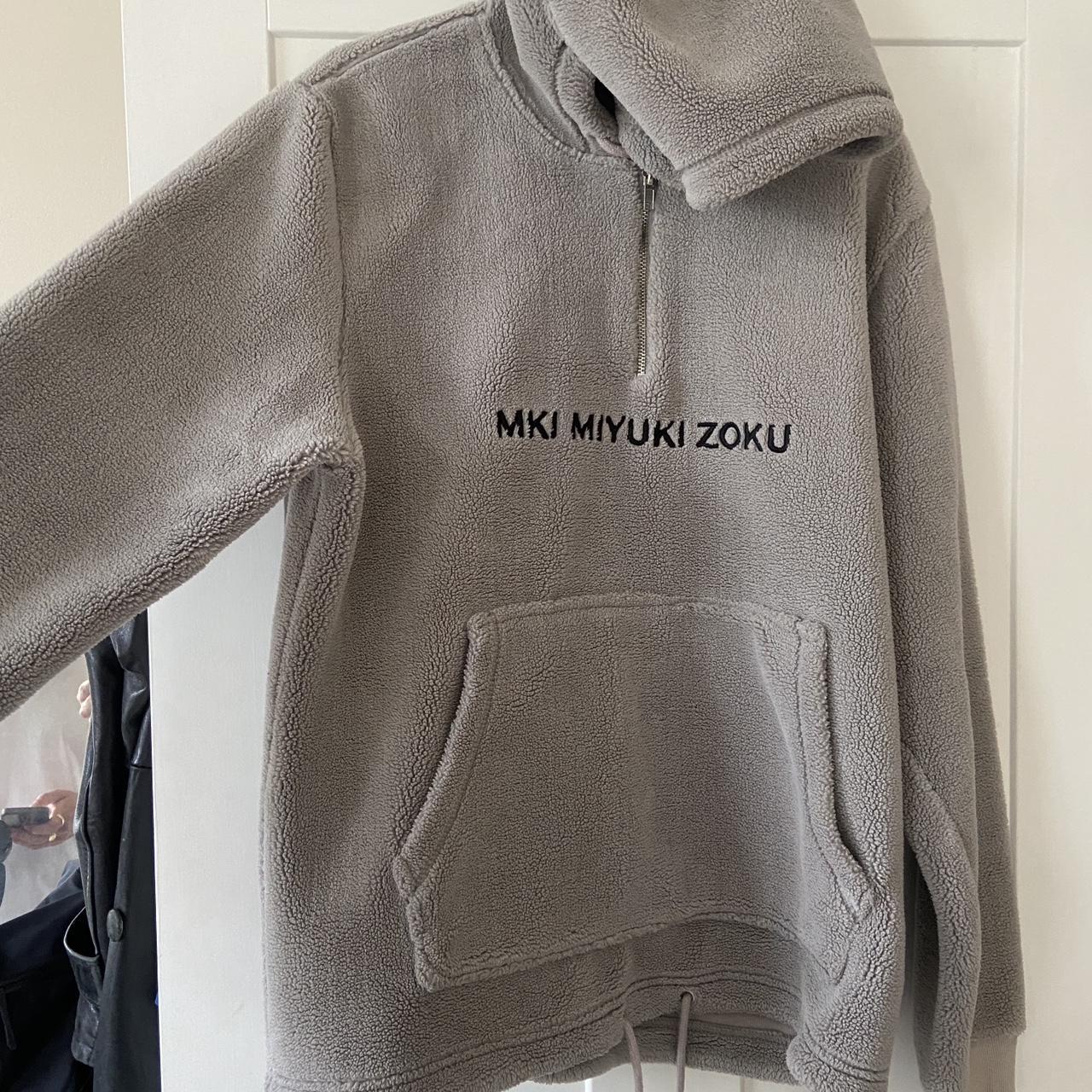 Mki miyuki zoku Sherpa hoodie Good condition! Depop
