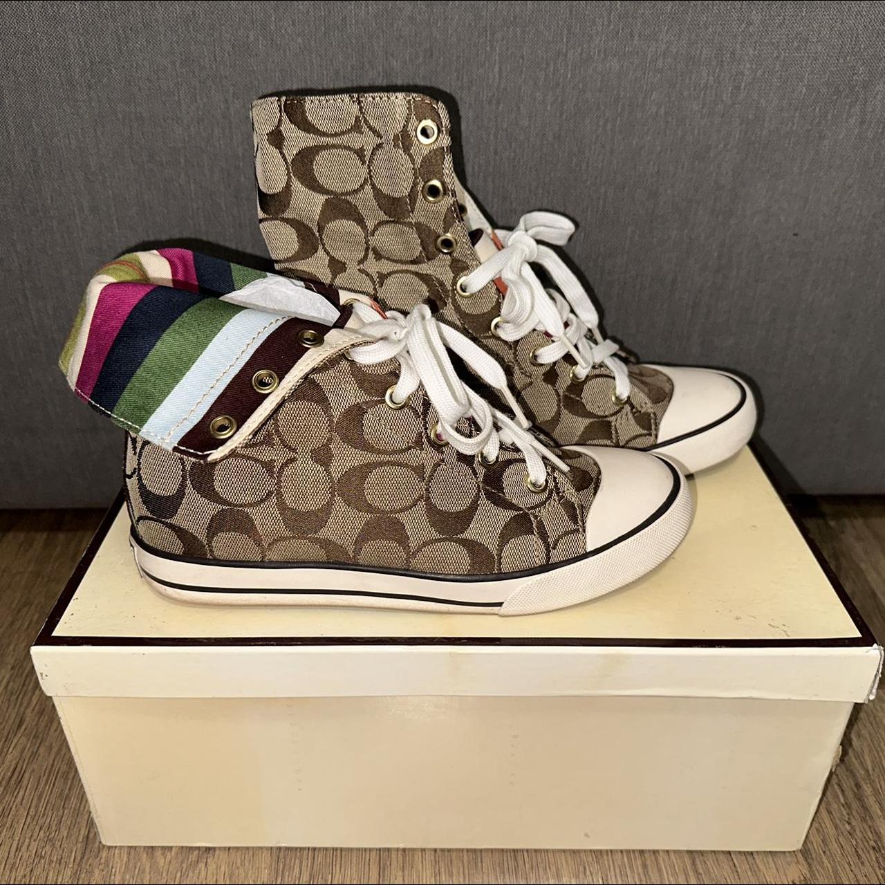 Coach bonney sale high top sneakers