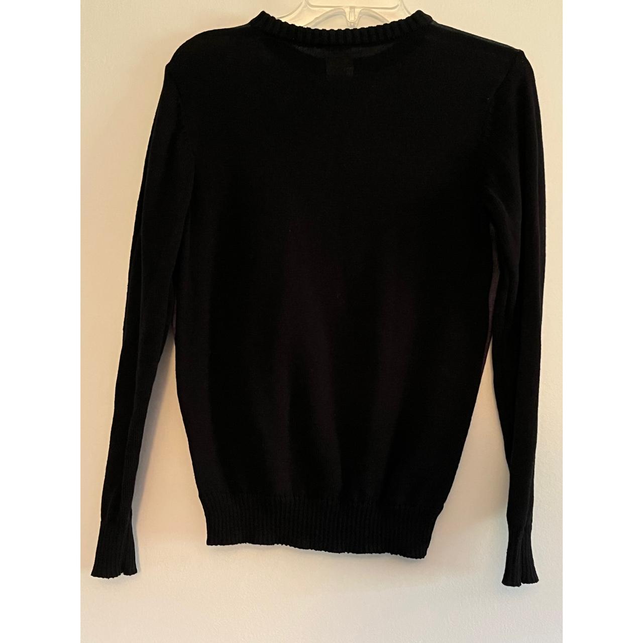 Disney Women's Purple and Black Jumper | Depop