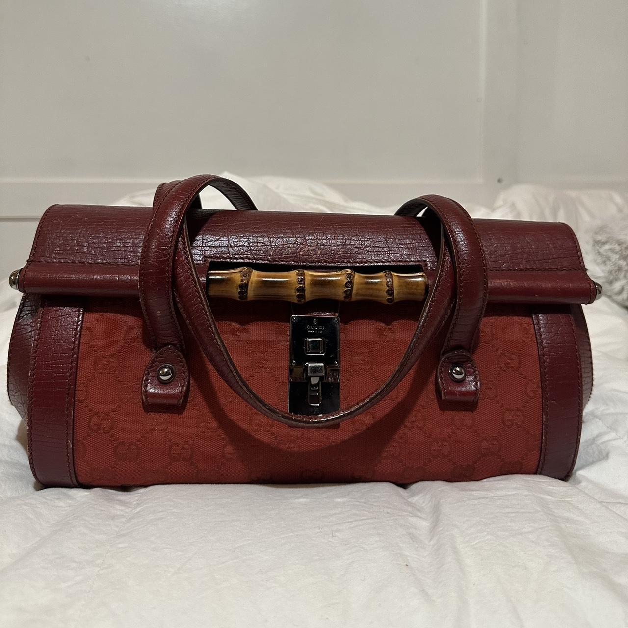 Gucci bamboo deals bullet bag