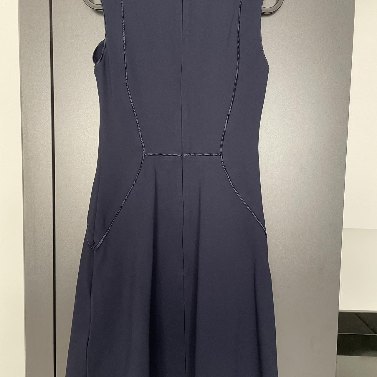 Reiss Women's Navy Dress | Depop