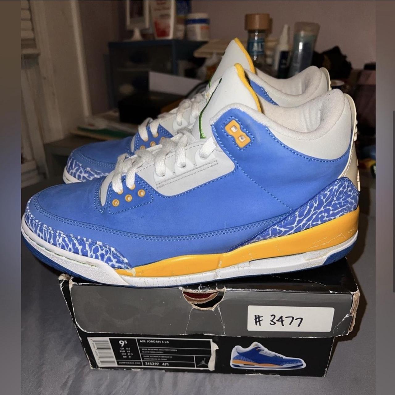 Jordan 3 DTRT Spike Lee size 9.5. OG pair of do the. Depop