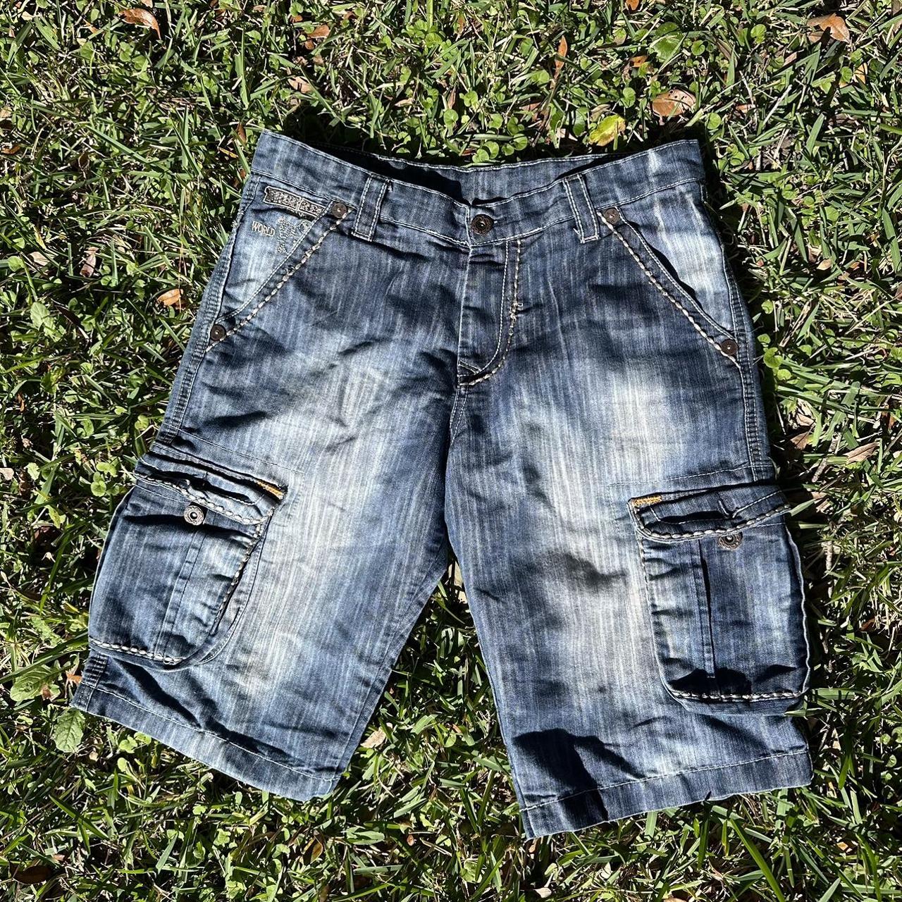 True religion jorts Open to offers Billy big t... Depop