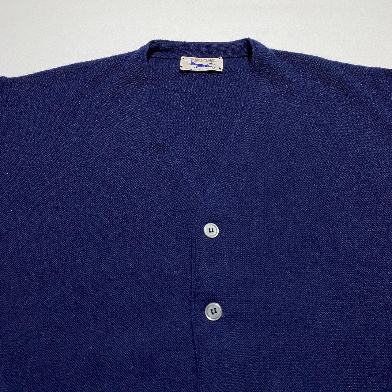 JCPenney Men's Navy Cardigan Depop