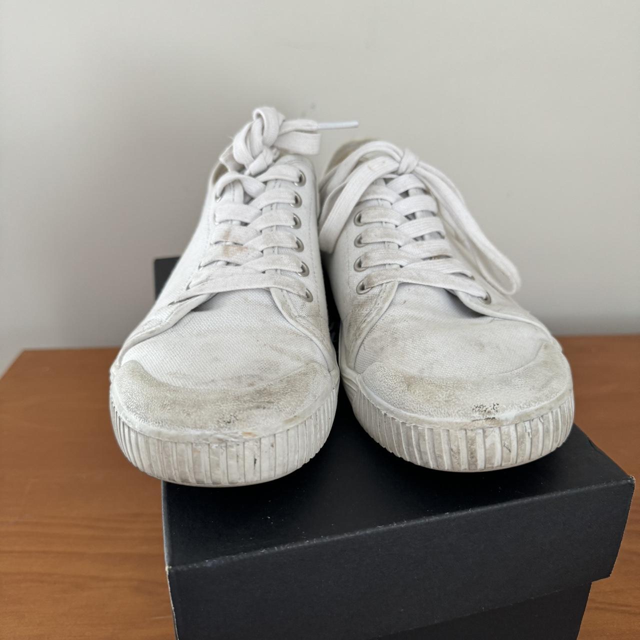 Spring Court G2 canvas - size 38. Wore on holiday... - Depop