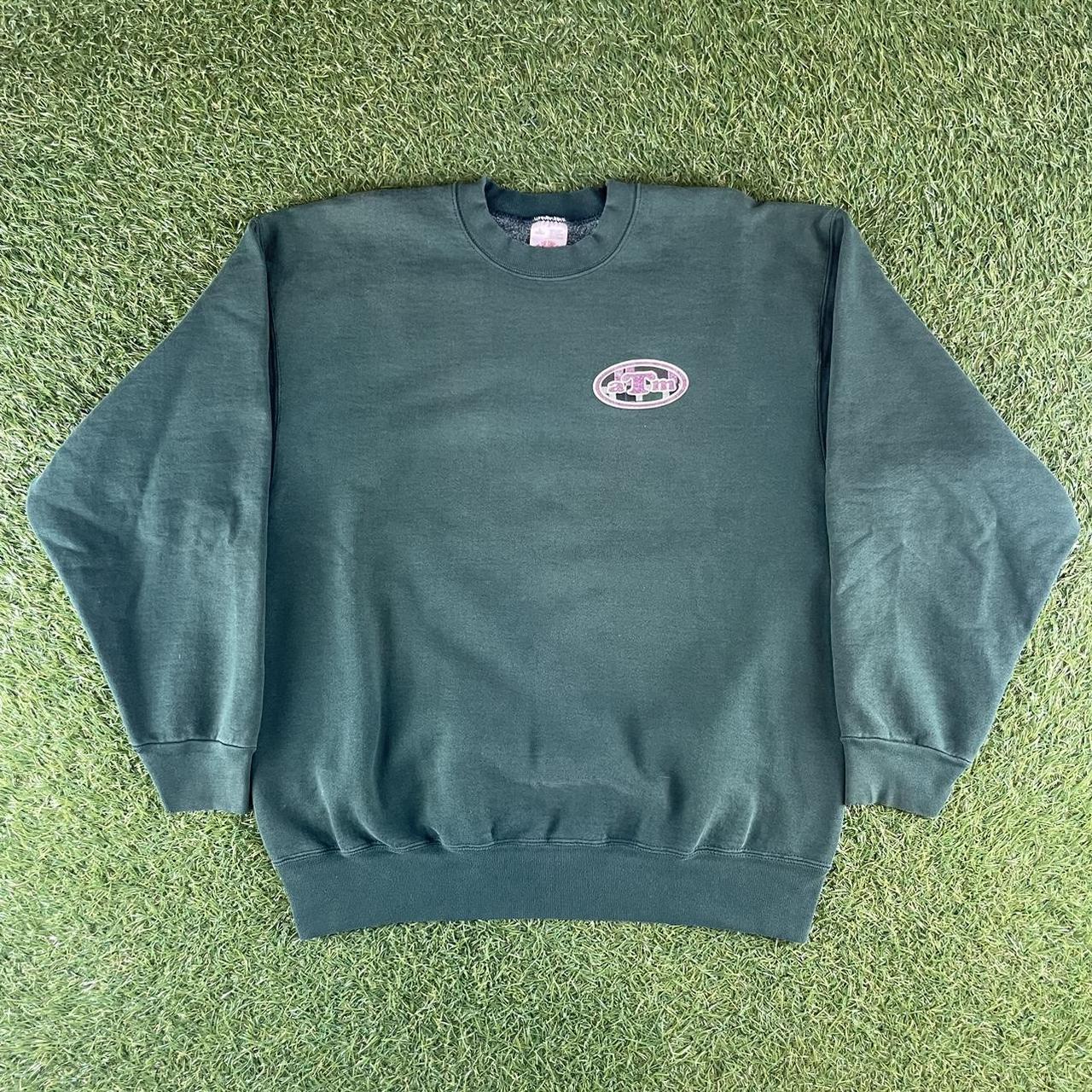 Vintage 90's Stussy Inspired A&M Aggies Crewneck... - Depop